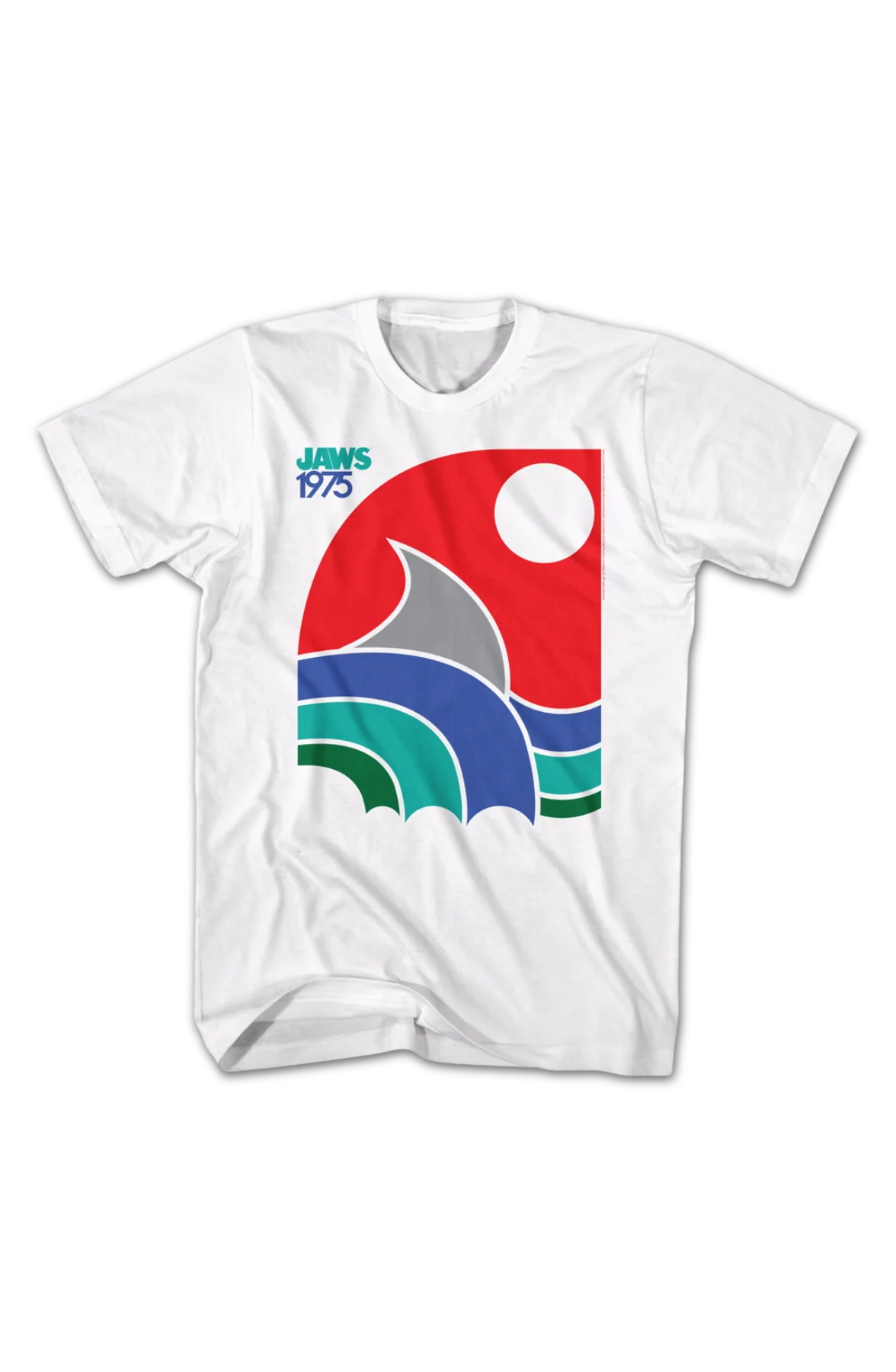 1975 Graphic Art Jaws T-Shirt - Image 2