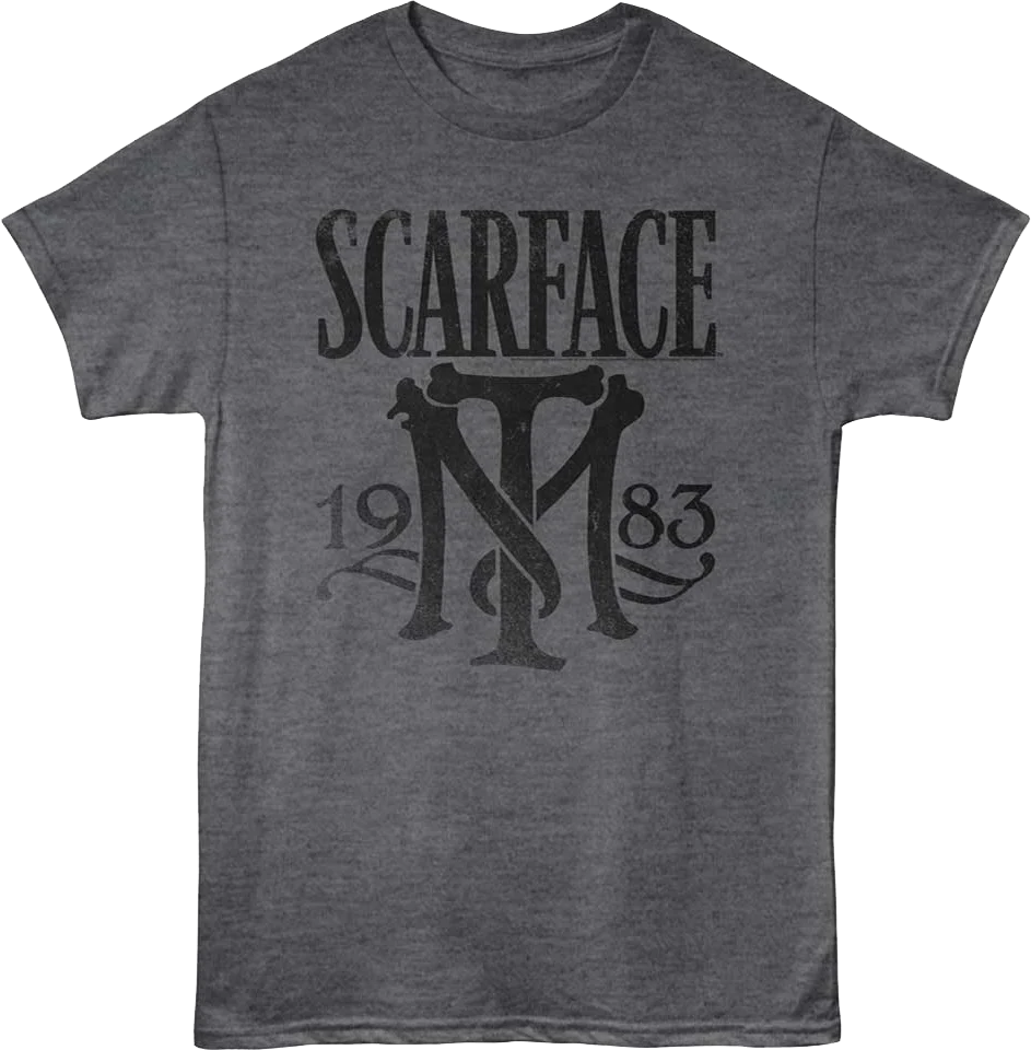 1983 Tony Montana Logo Scarface T-Shirt