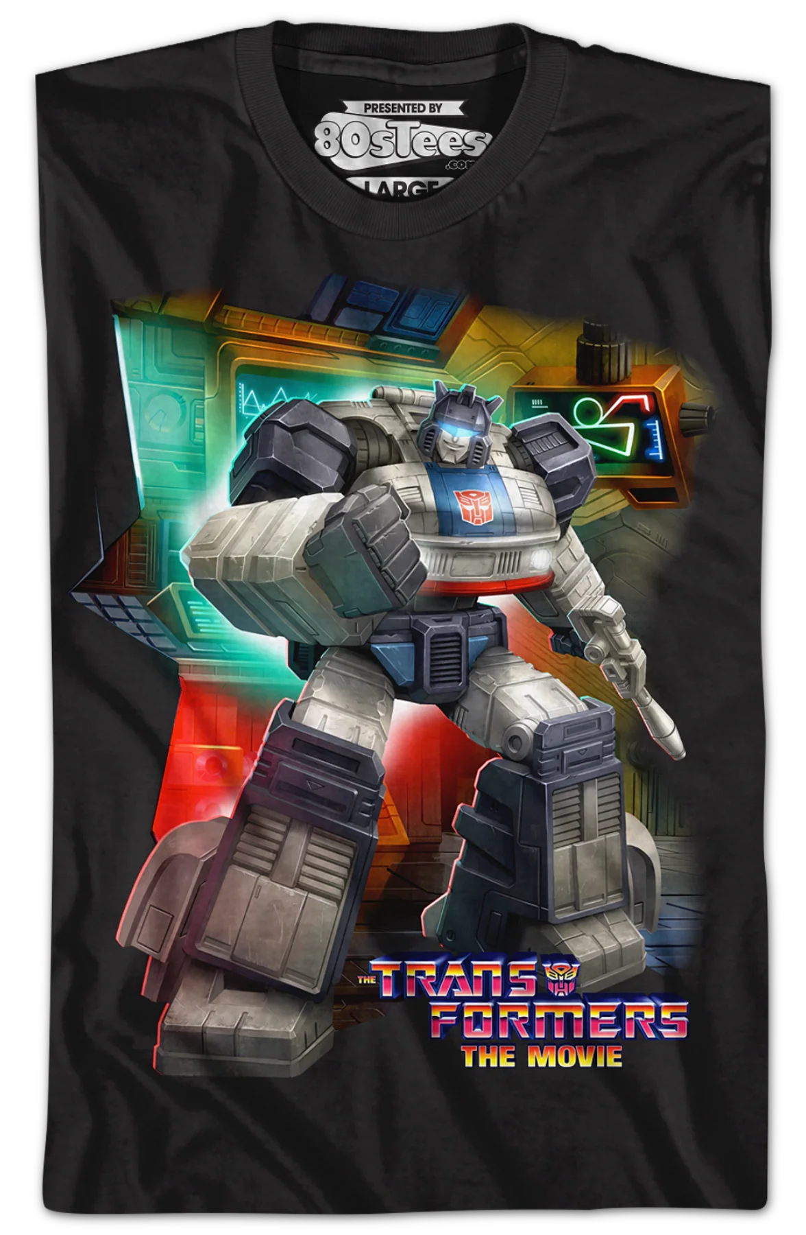 1986 Jazz Transformers T-Shirt - Image 2