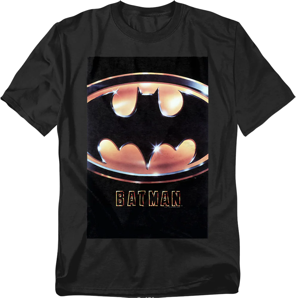 1989 Movie Poster Batman T-Shirt
