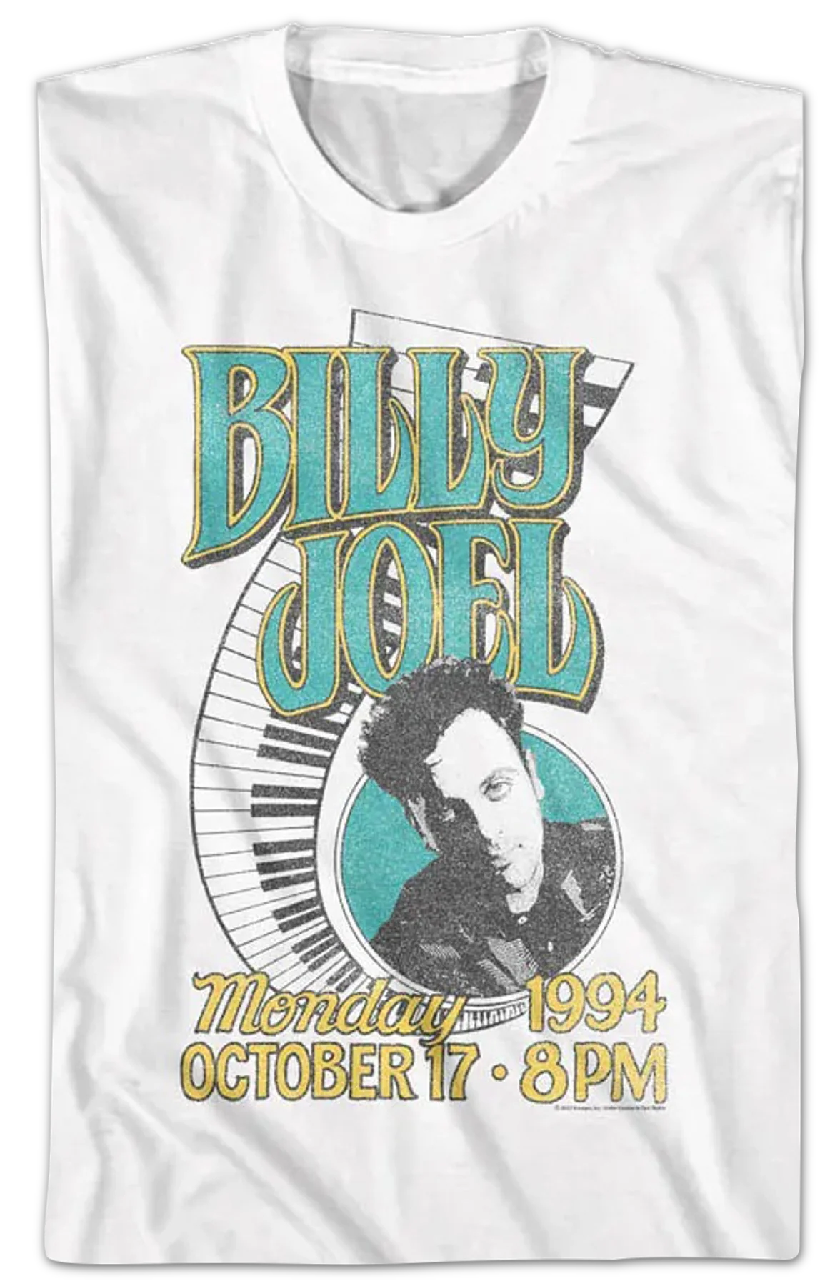1994 Concert Billy Joel T-Shirt - Image 2