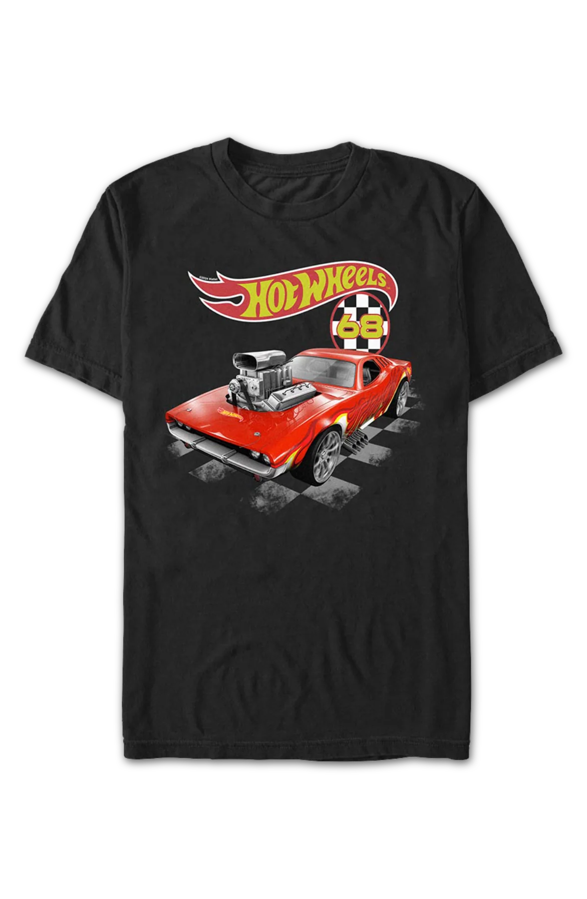 '68 Checkerboard Hot Wheels T-Shirt - Image 2