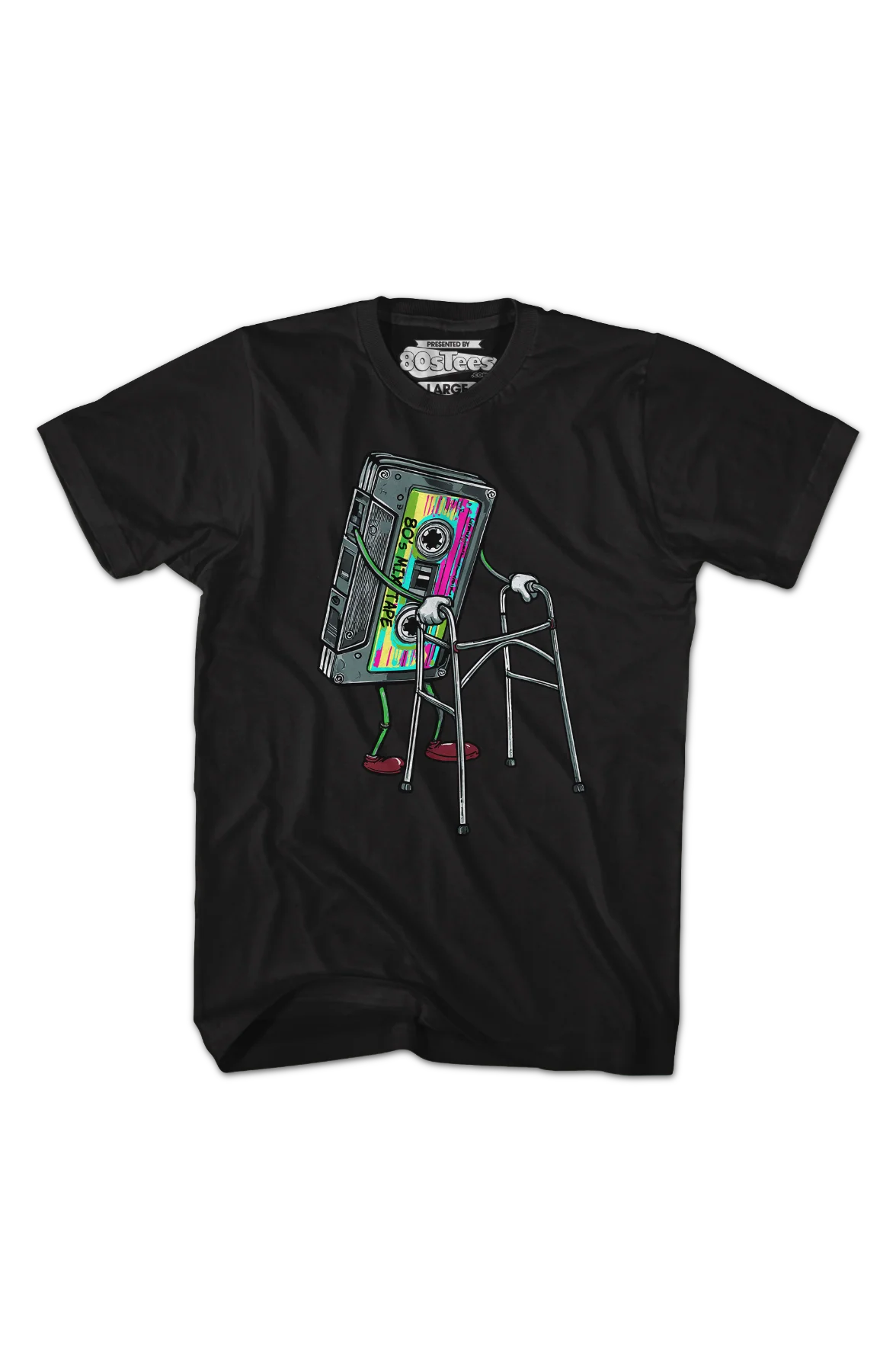 80's Mix Tape Walker T-Shirt - Image 2