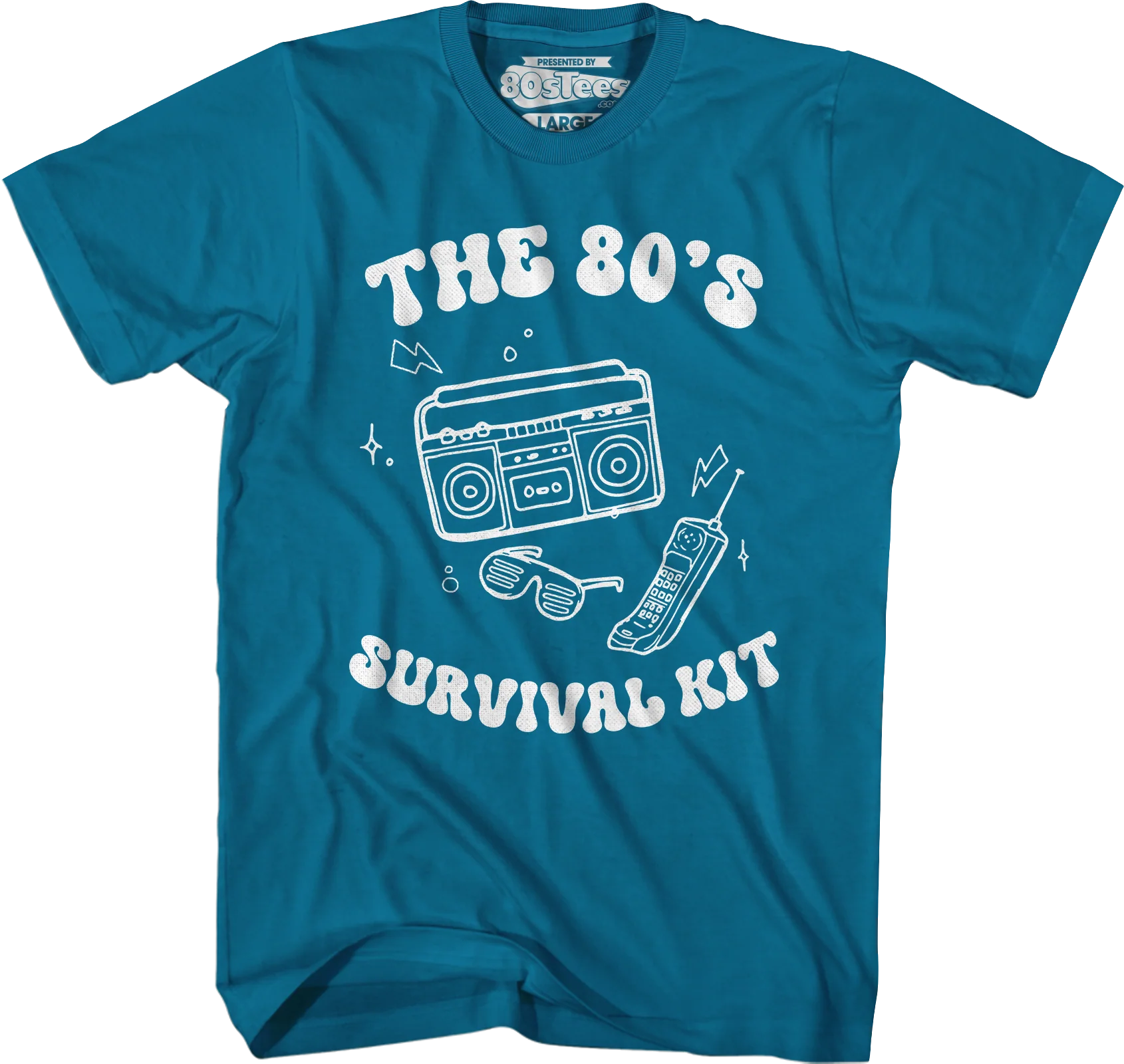 80's Survival Kit T-Shirt - Image 3