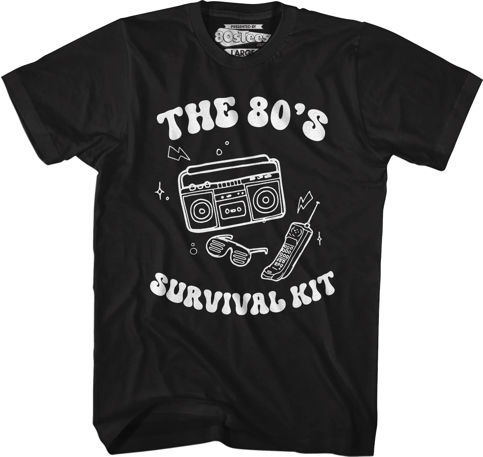 80's Survival Kit T-Shirt - Image 5