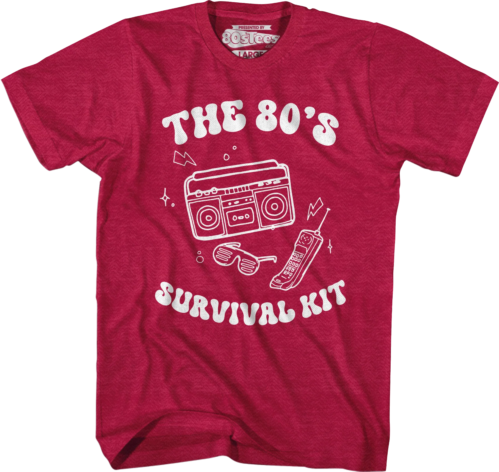 80's Survival Kit T-Shirt - Image 7