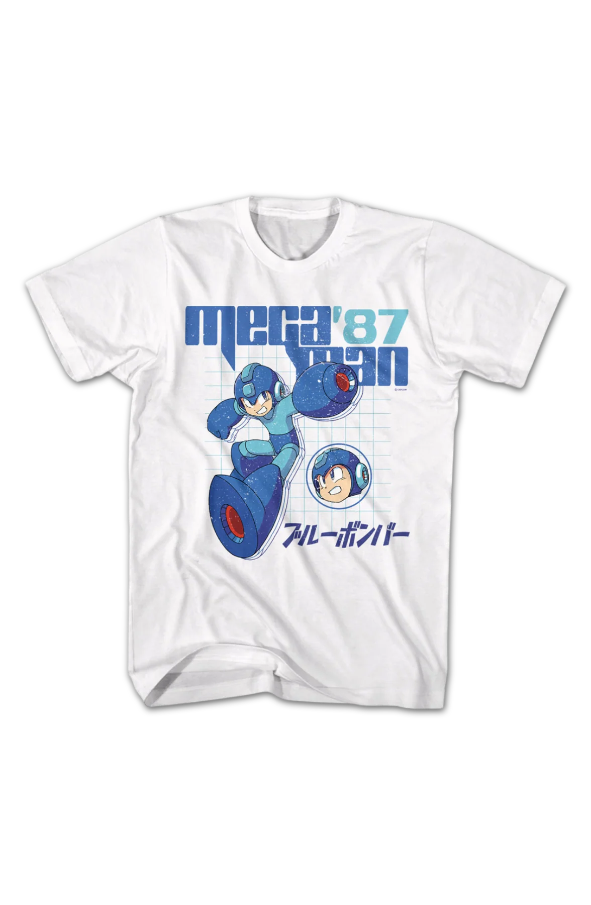 '87 Graph Photos Mega Man T-Shirt - Image 2