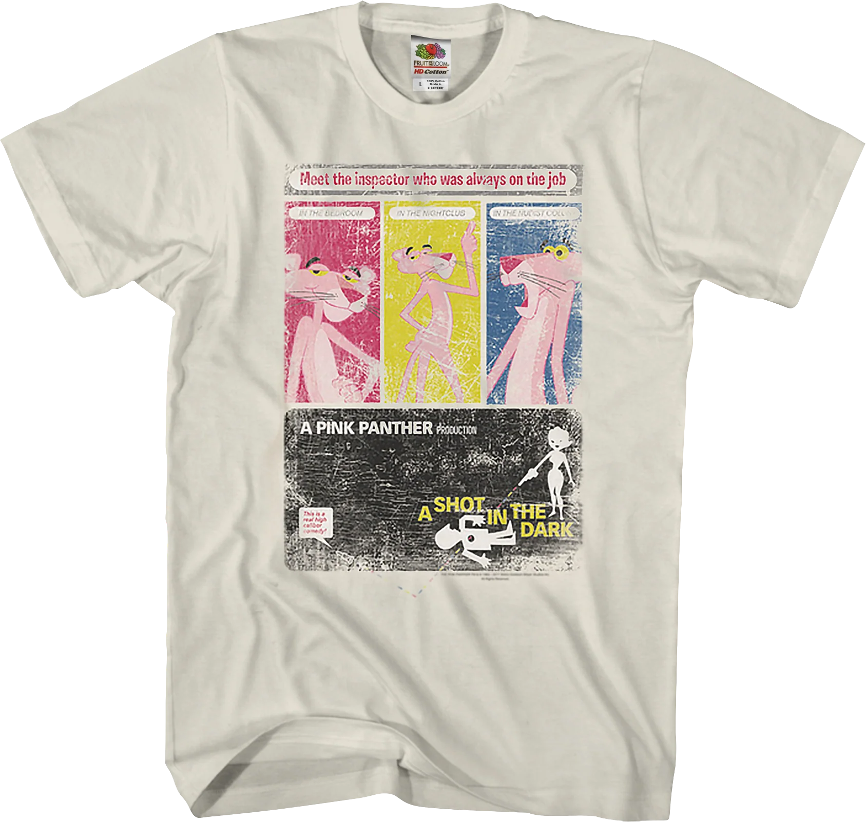 A Shot In The Dark Pink Panther T-Shirt