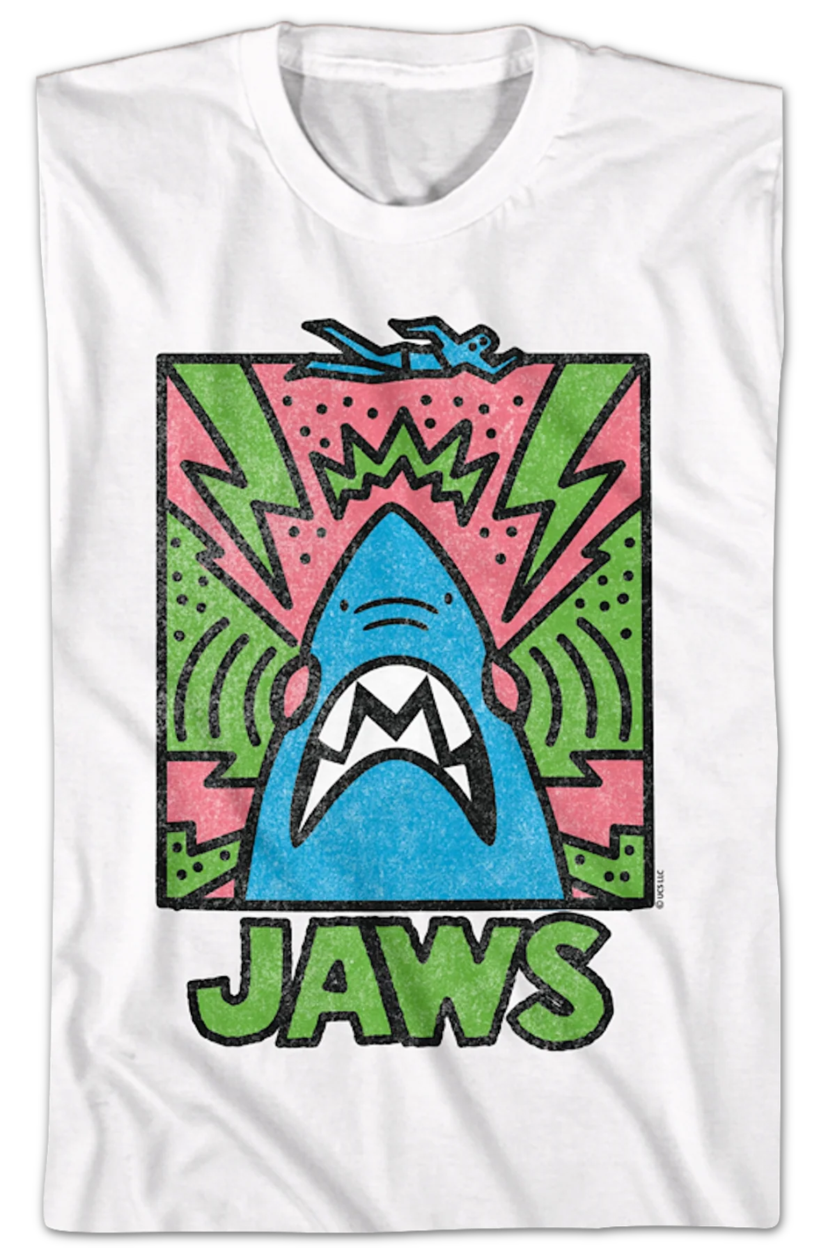 Abstract Poster Jaws T-Shirt - Image 2
