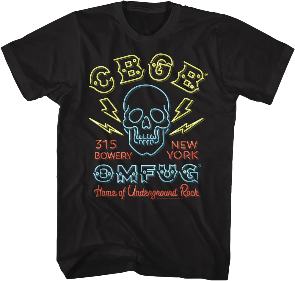 AC Neon CBGB T-Shirt