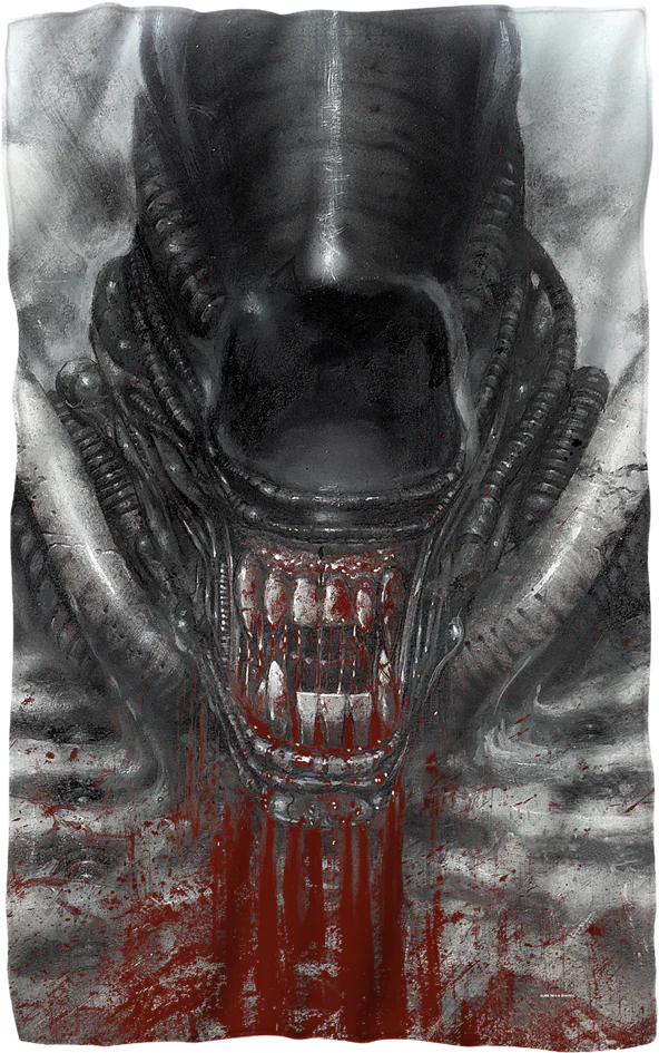 Alien 36 x 58 Fleece Blanket