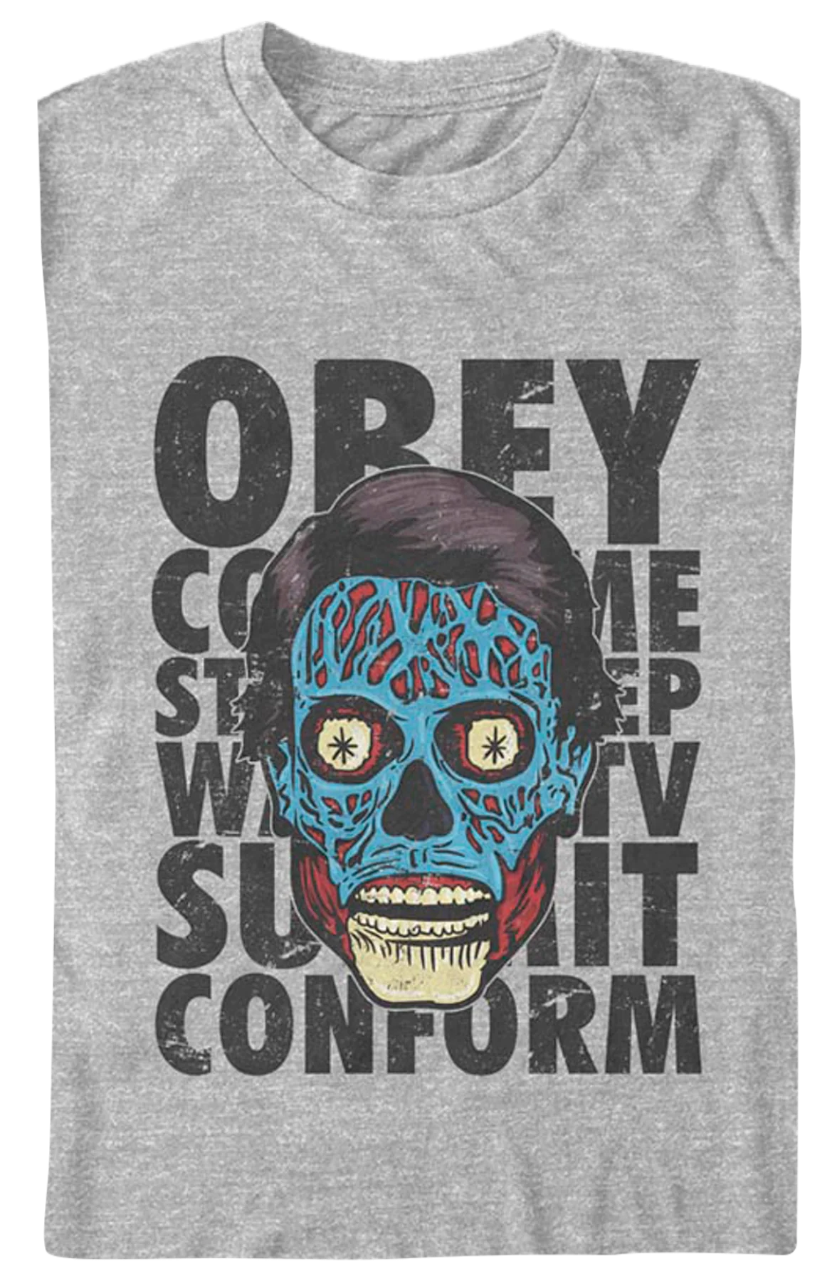 Alien Propaganda They Live T-Shirt - Image 2
