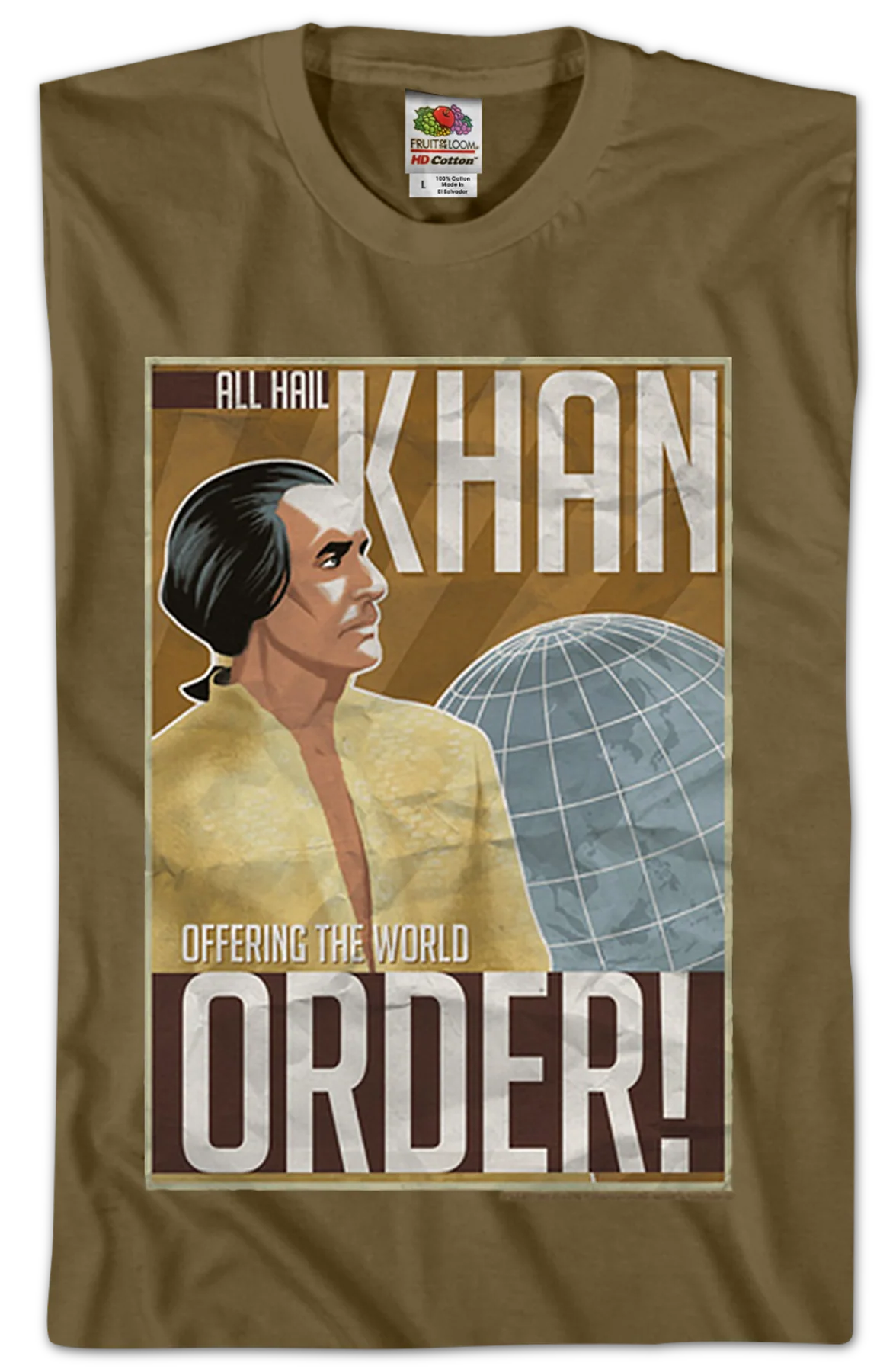 All Hail Kahn Star Trek T-Shirt - Image 2