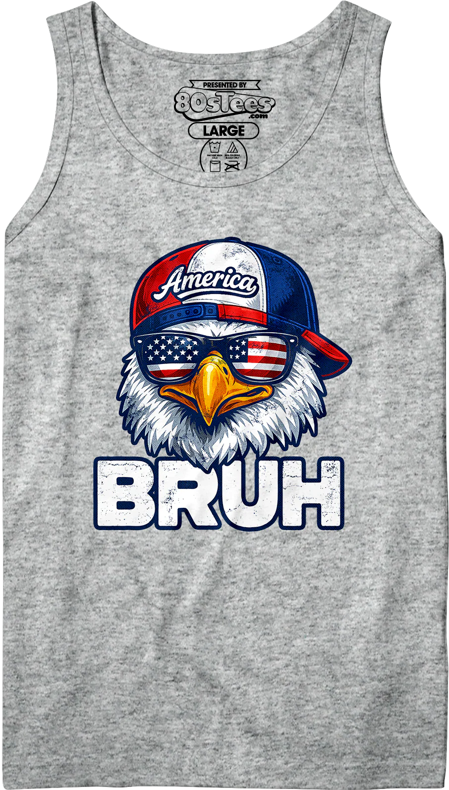 America Bruh Tank Top - Image 5