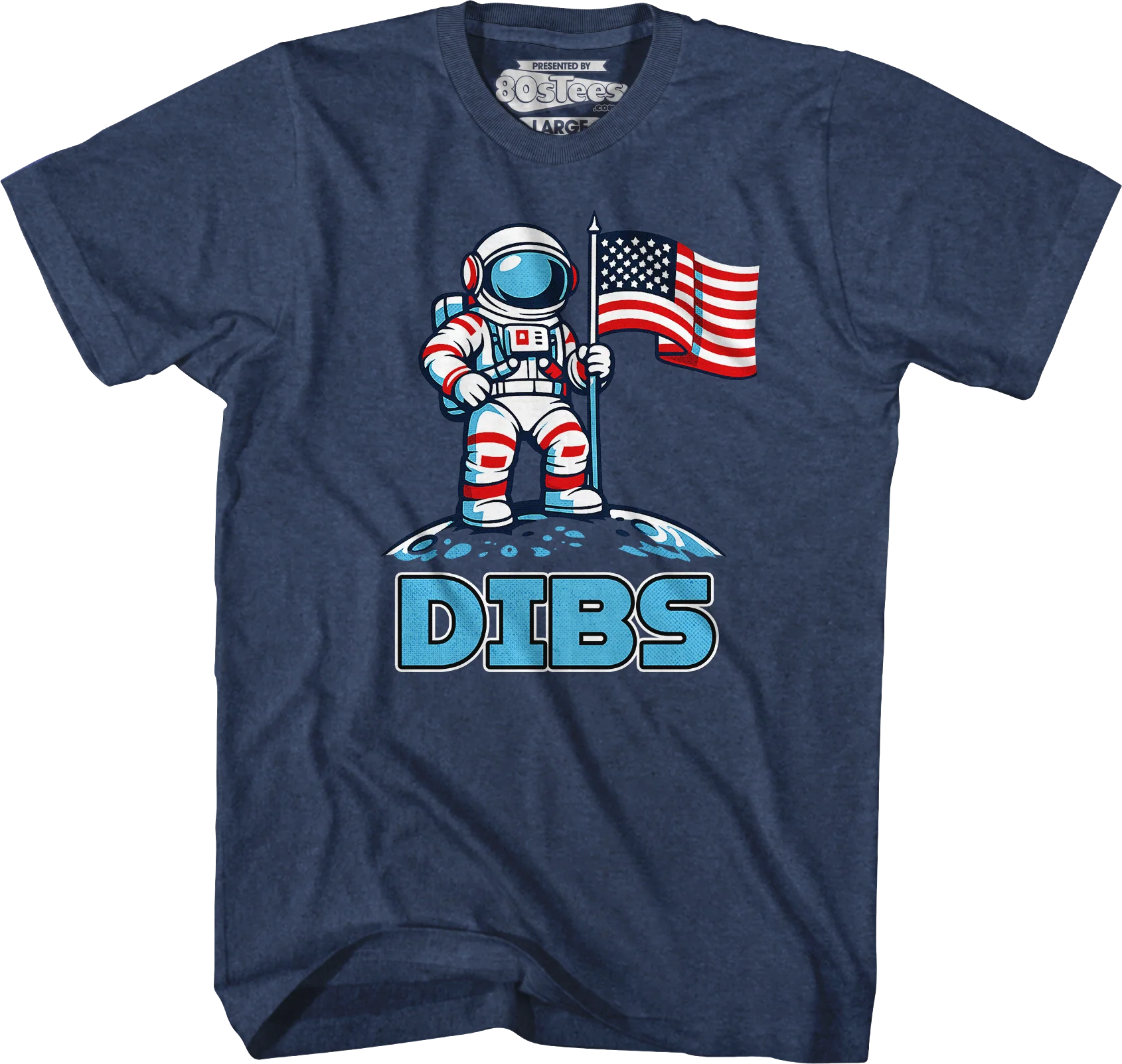 American Astronaut Dibs T-Shirt - Image 3