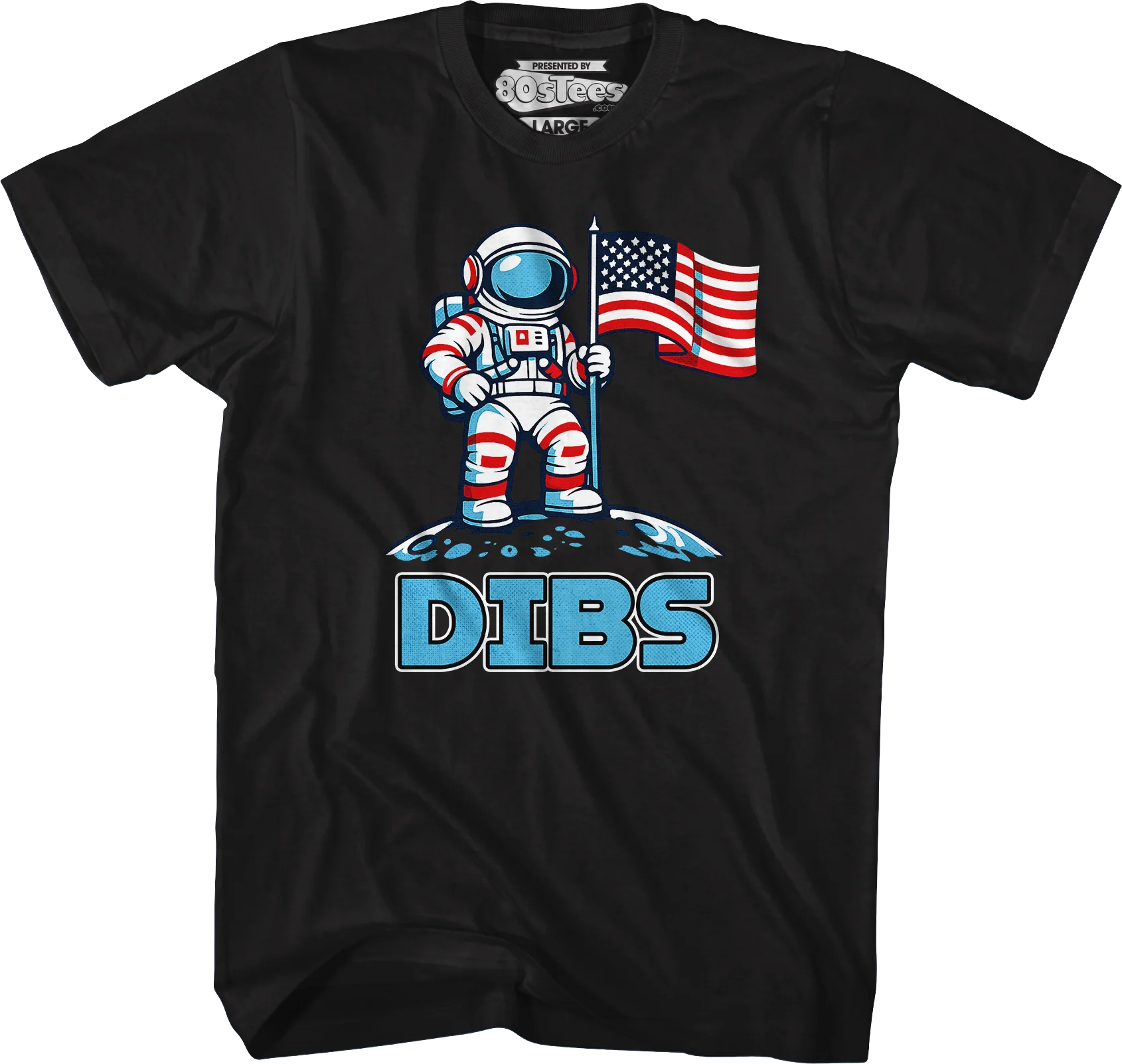American Astronaut Dibs T-Shirt - Image 4