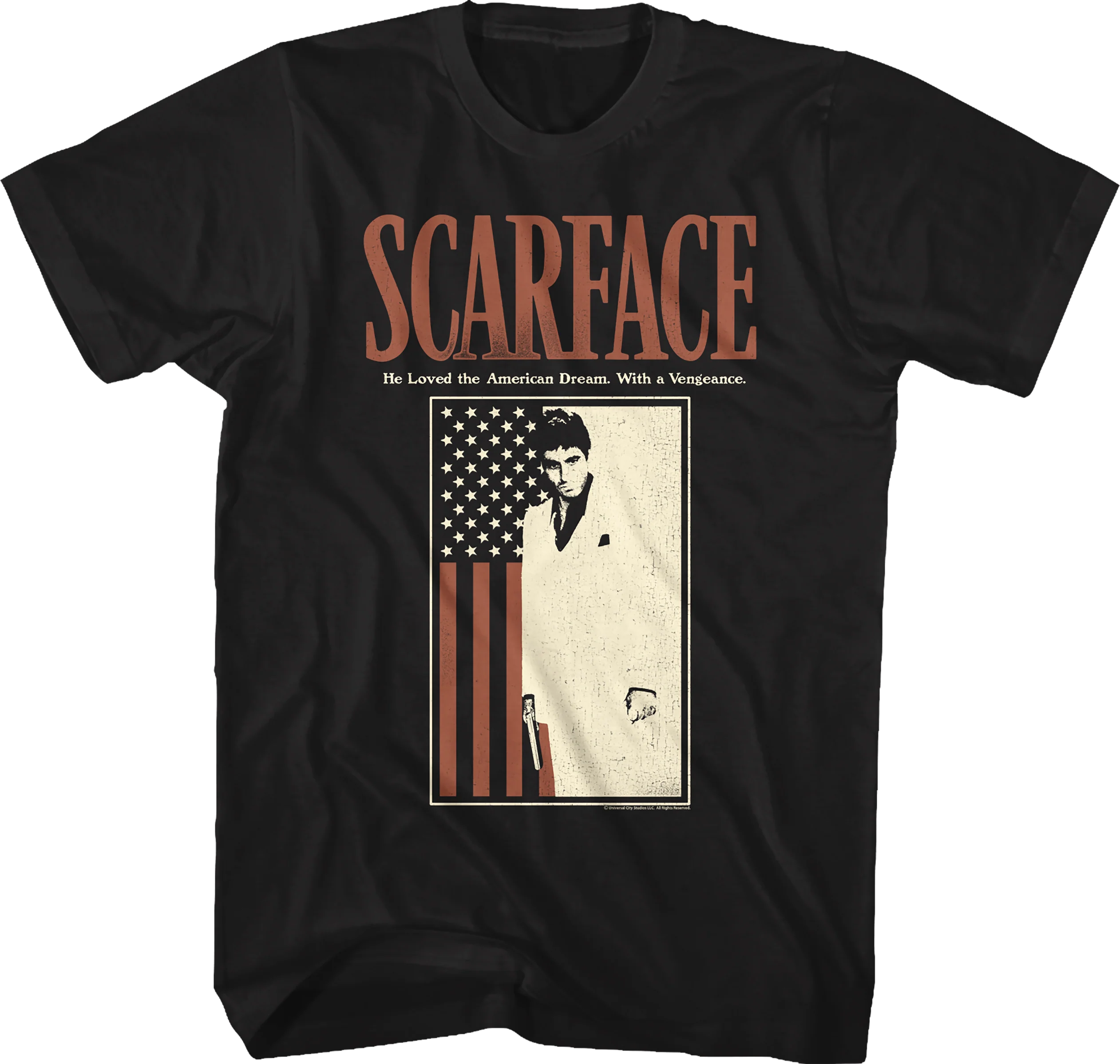 American Flag Scarface T-Shirt
