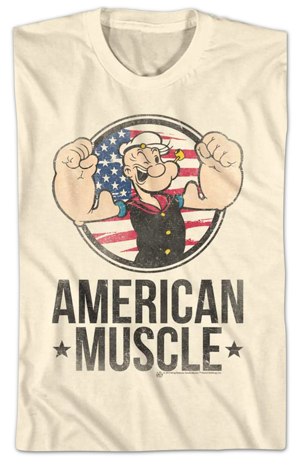 American Muscle Popeye T-Shirt - Image 2