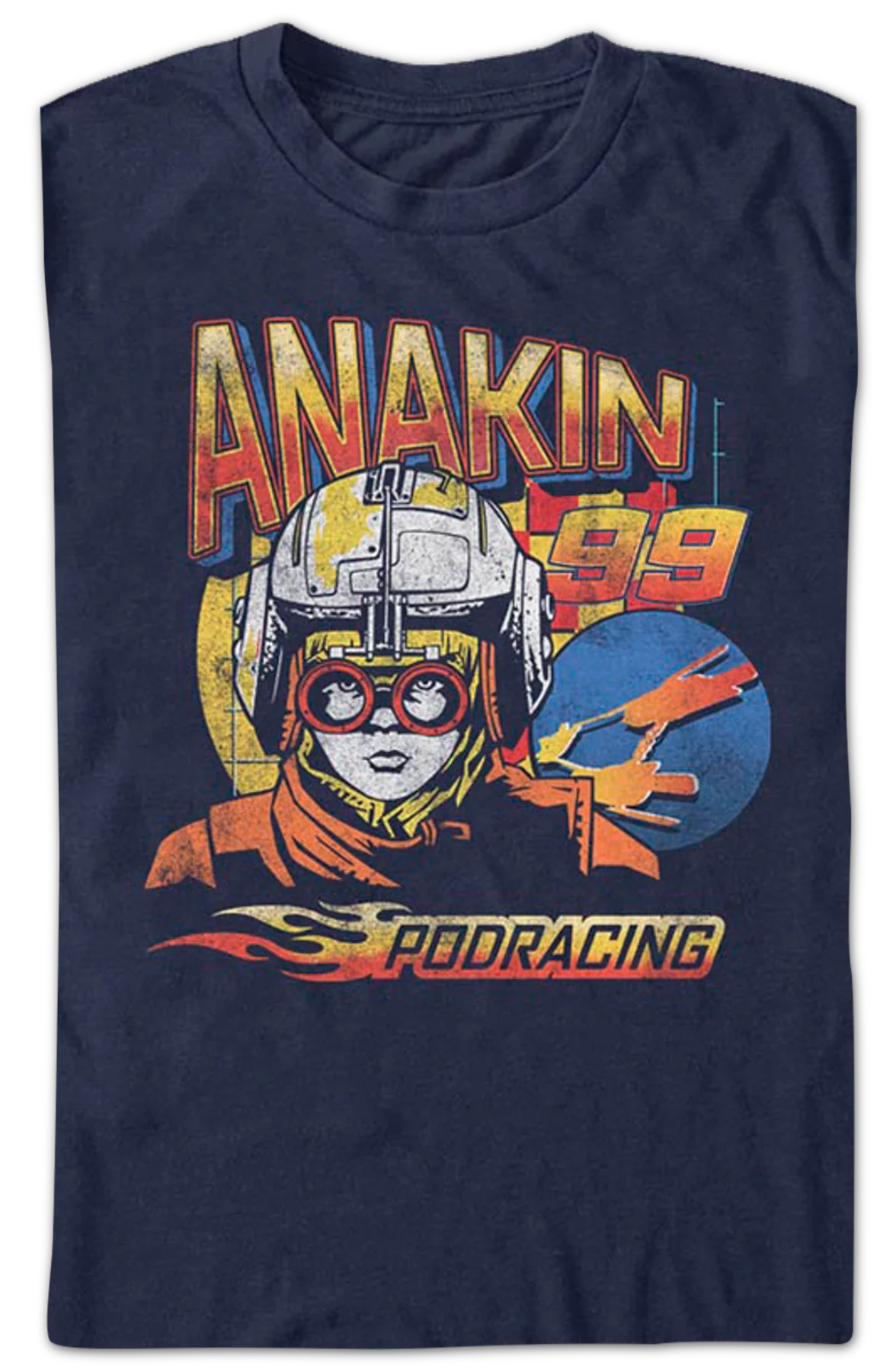 Anakin Skywalker Podracing Logo Star Wars T-Shirt - Image 2