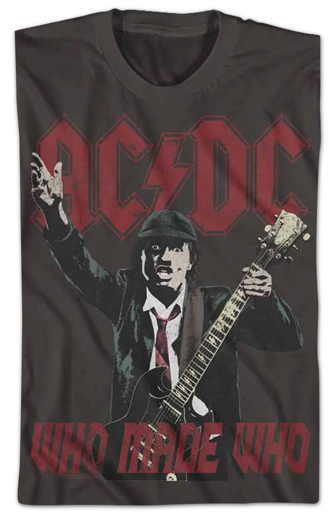 Angus Young Who Made Who ACDC T-Shirt - Image 2