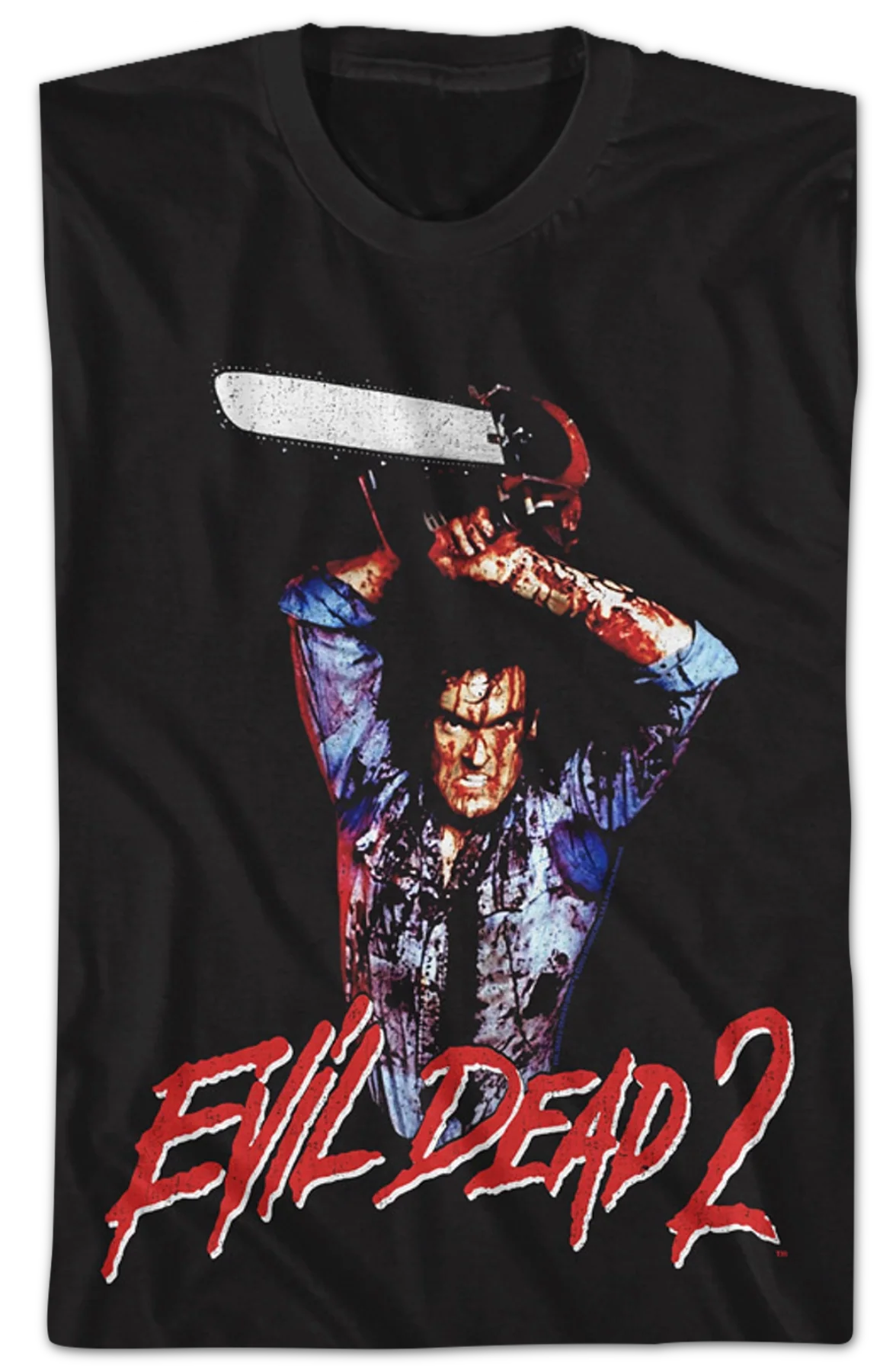 Ash's Chainsaw Evil Dead T-Shirt - Image 2