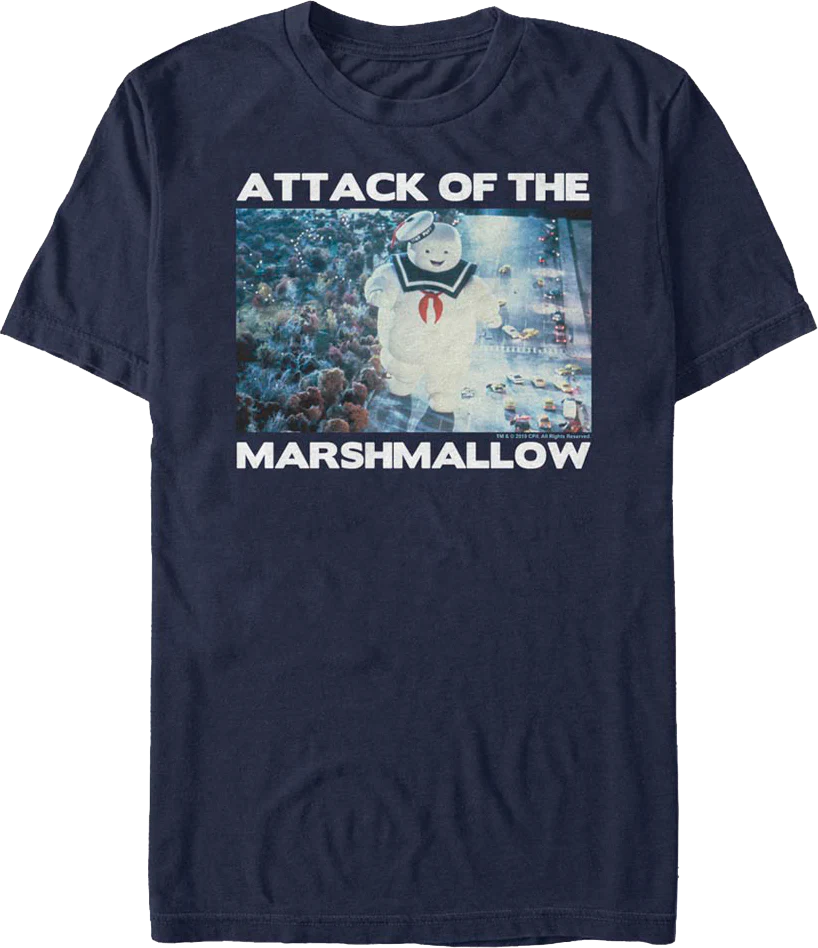 Attack Of The Marshmallow Ghostbusters T-Shirt