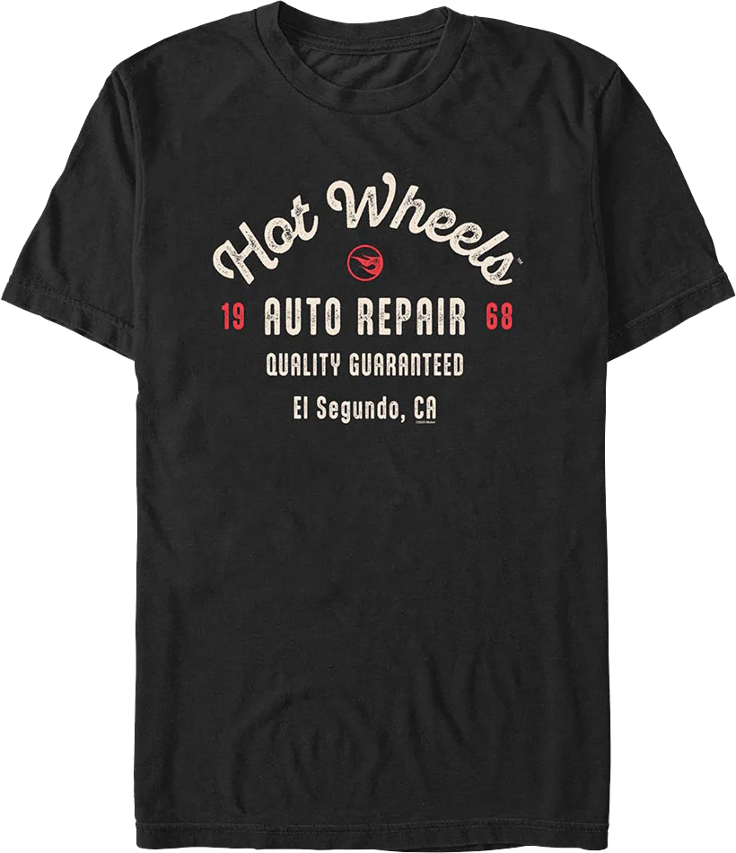 Auto Repair Hot Wheels T-Shirt