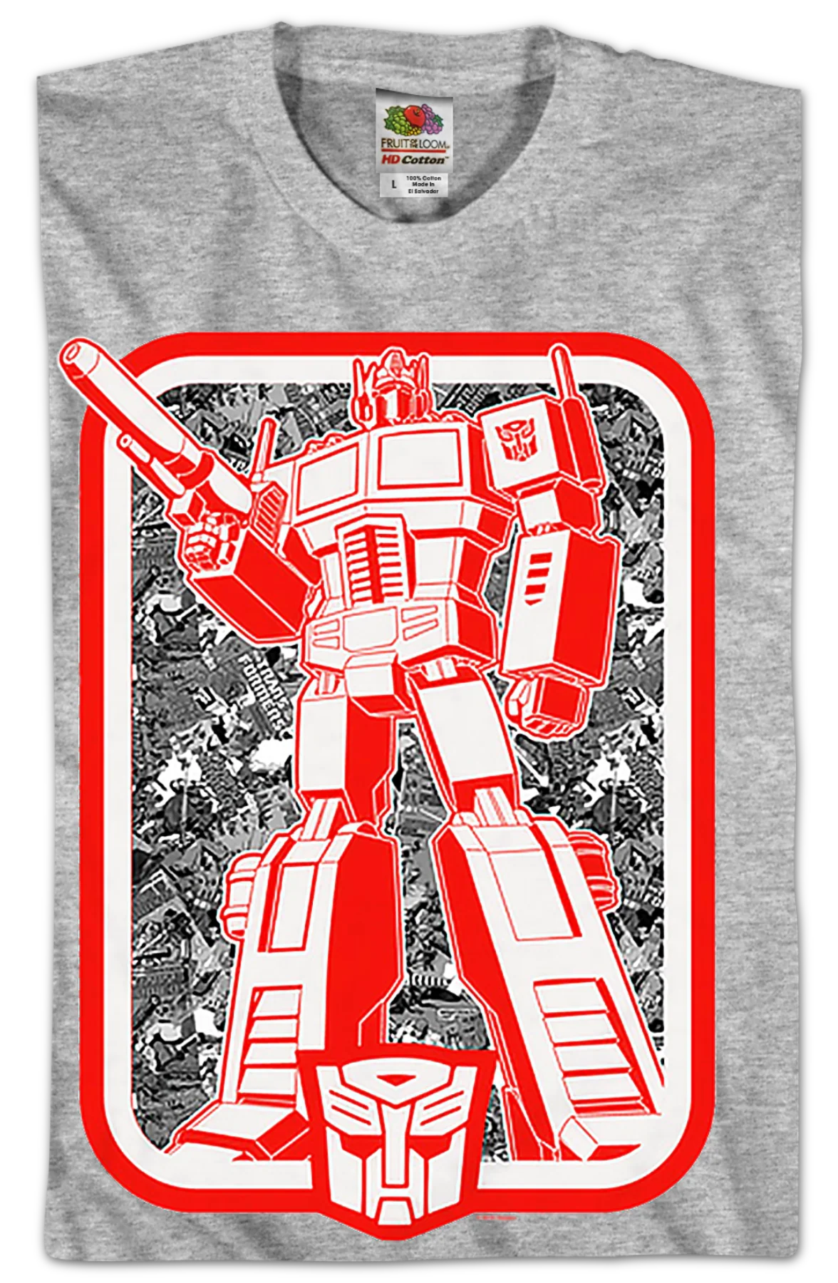 Autobots Leader Optimus Prime Transformers T-Shirt - Image 2