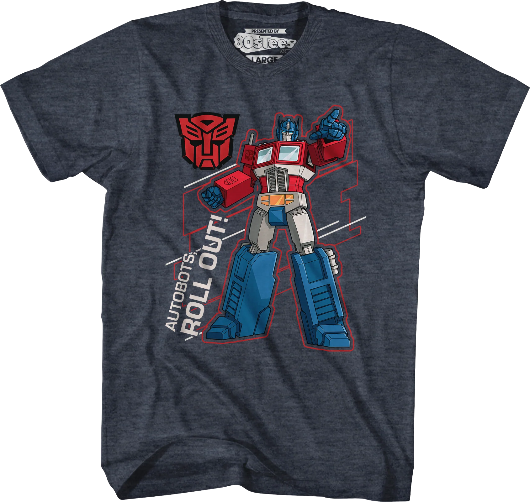 Autobots Roll Out Optimus Prime Transformers T-Shirt - Image 4