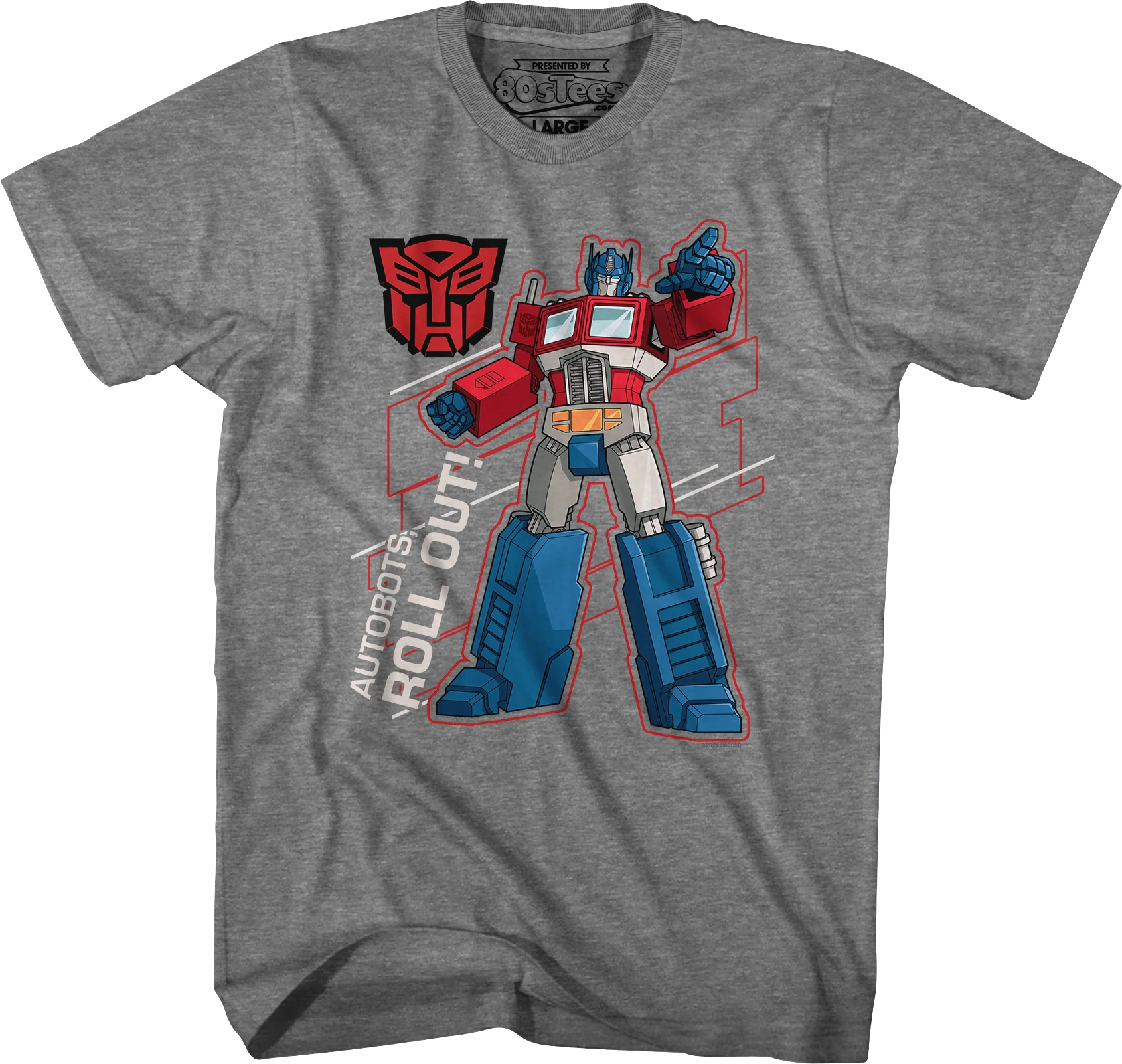 Autobots Roll Out Optimus Prime Transformers T-Shirt - Image 7