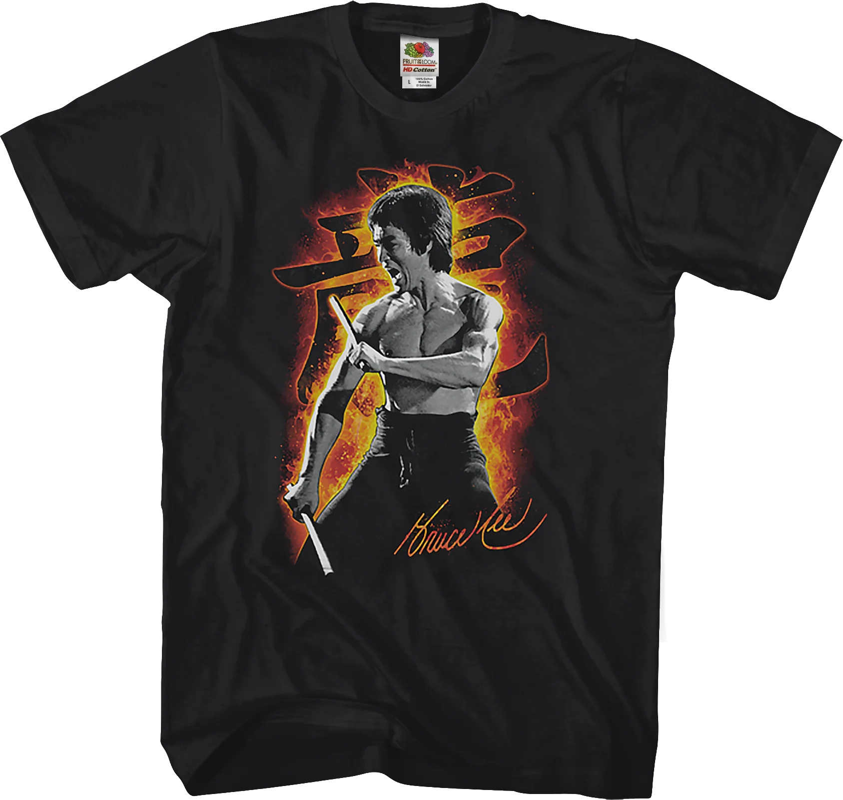 Autograph Bruce Lee T-Shirt