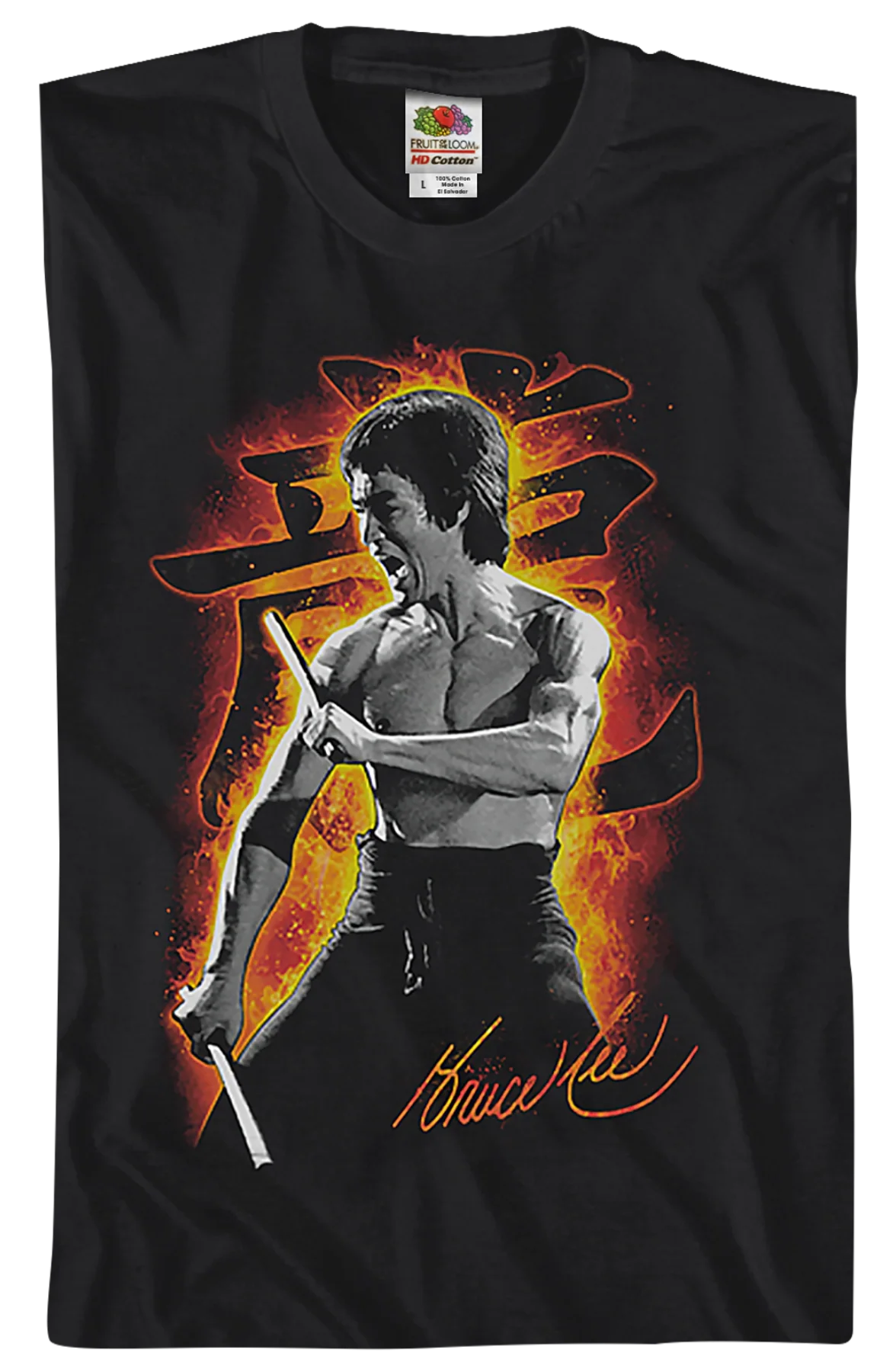 Autograph Bruce Lee T-Shirt - Image 2