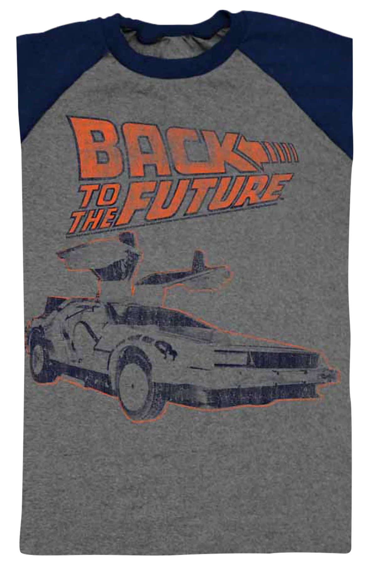 Back To The Future Raglan Baseball Shirt - Image 2