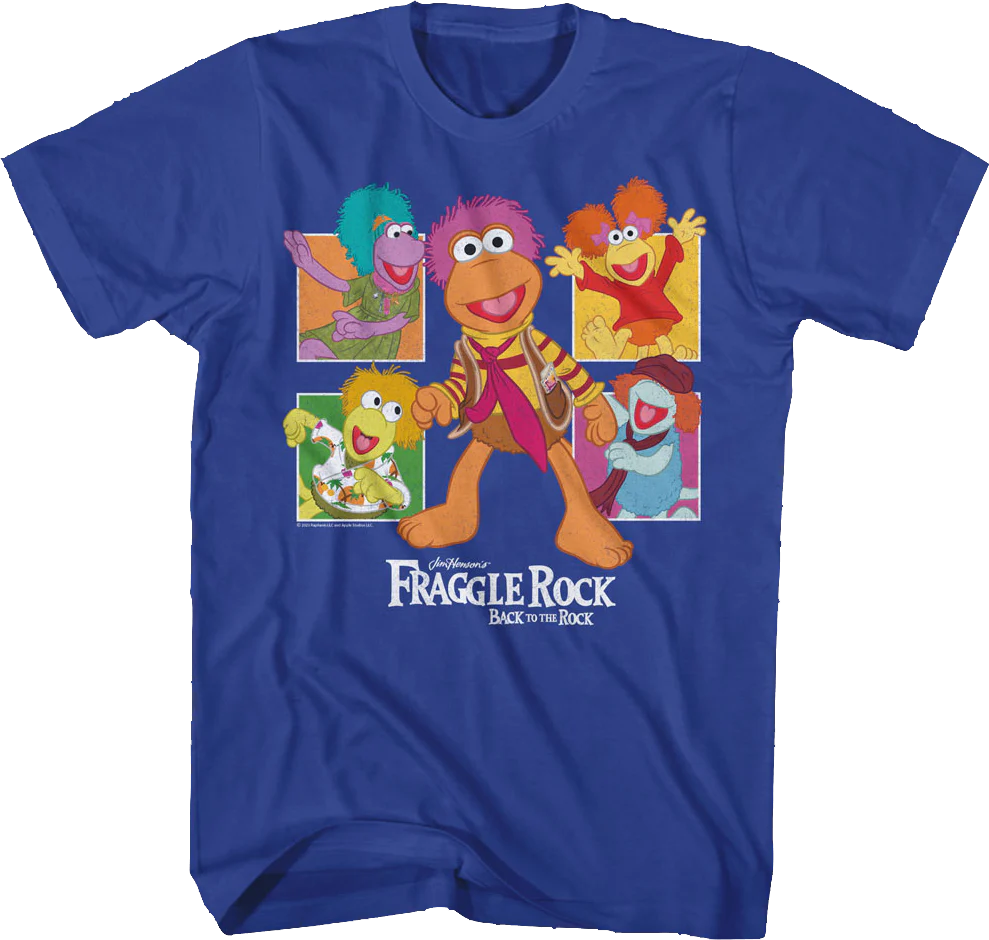 Back To The Rock Fraggle Rock T-Shirt