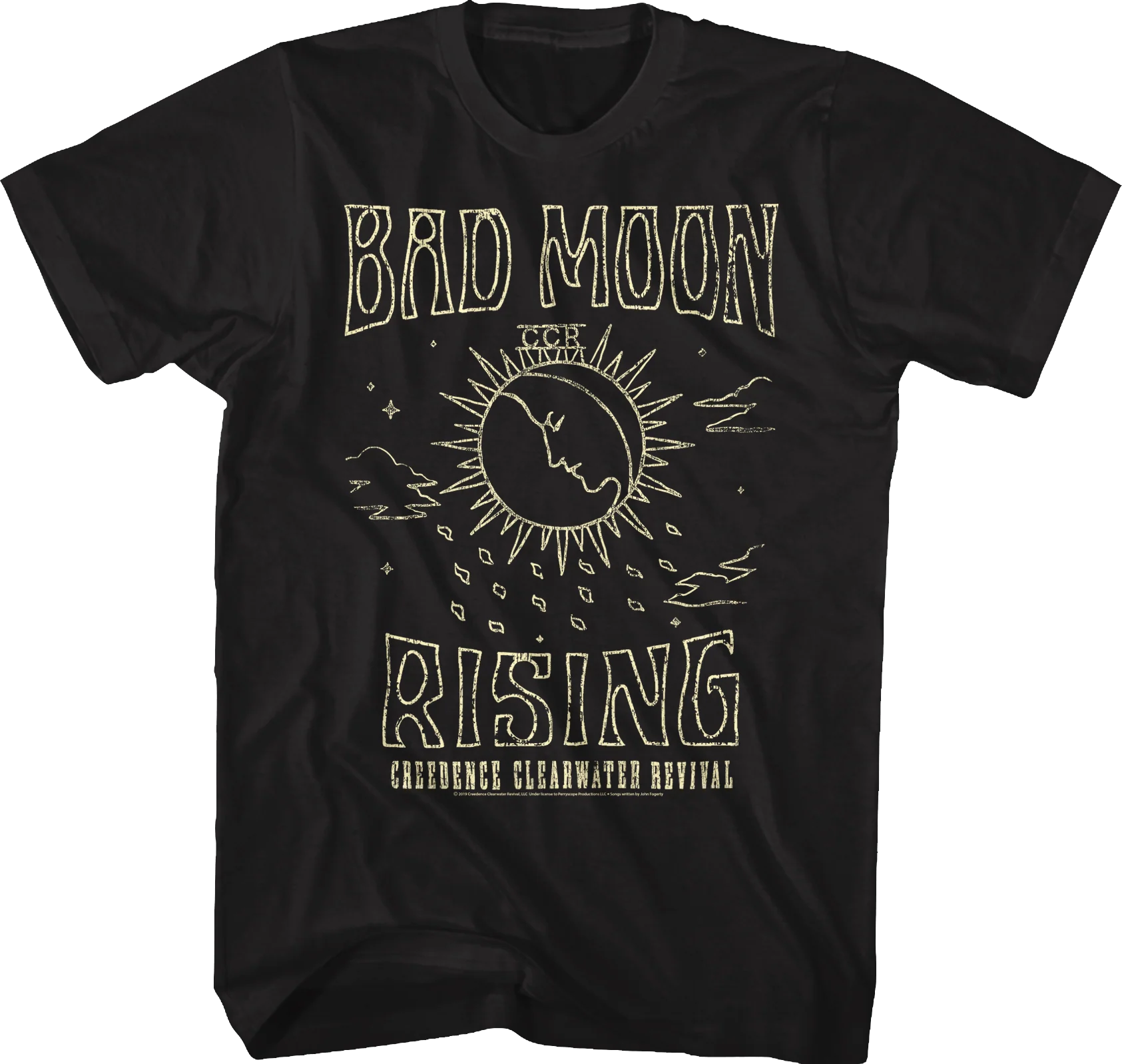 Bad Moon Rising Creedence Clearwater Revival T-Shirt