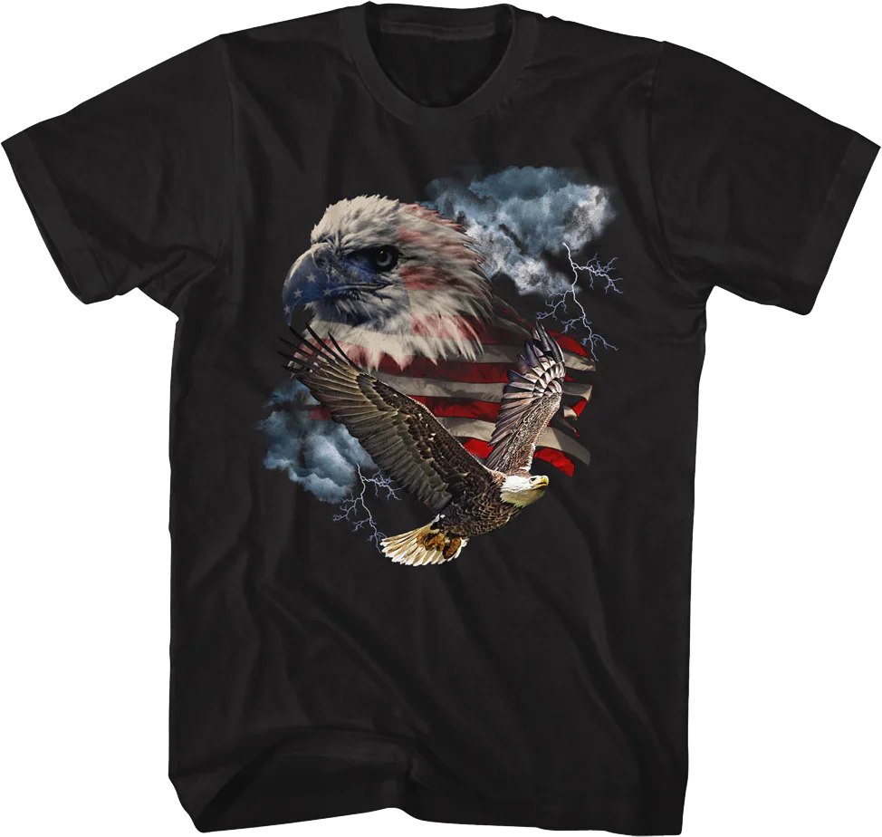 Bald Eagle Collage T-Shirt