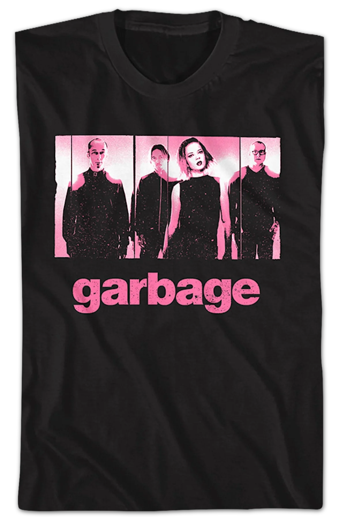 Band Photo Garbage T-Shirt - Image 2
