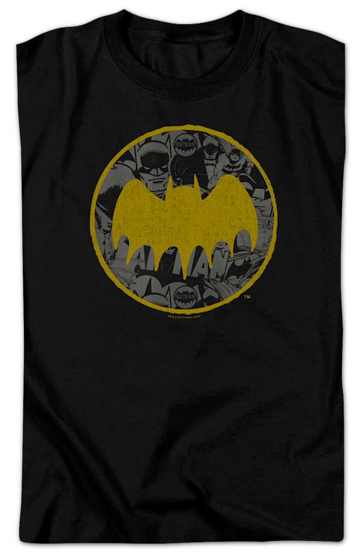 Batman Comic Book Symbol DC Comics T-Shirt - Image 2
