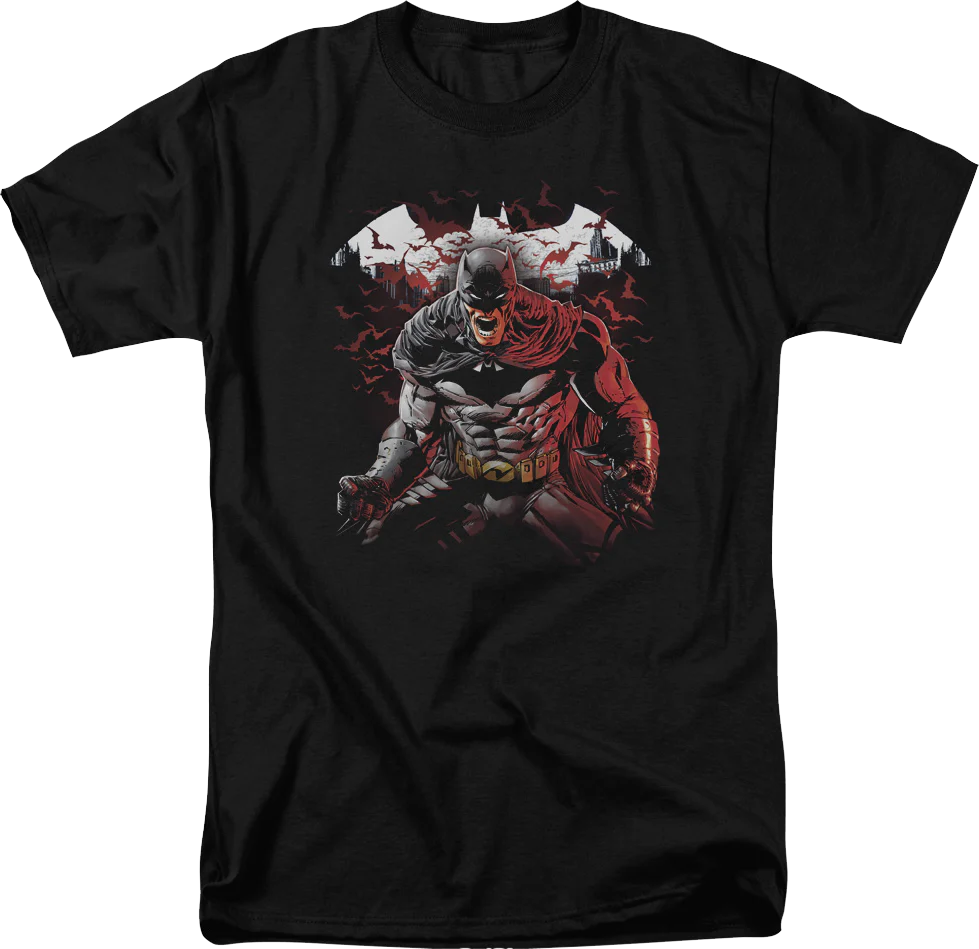 Batman Dark Knight Rage DC Comics T-Shirt