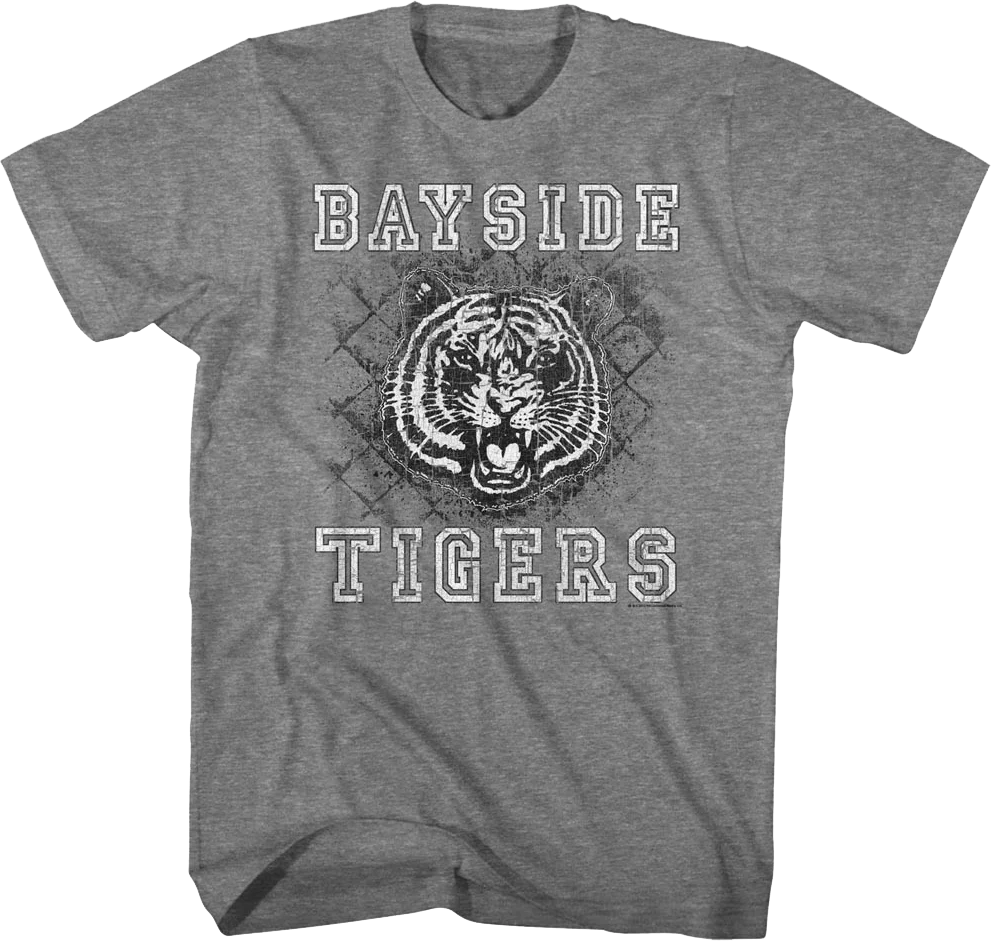 Bayside Tigers Fence Saved By The Bell T-Shirt