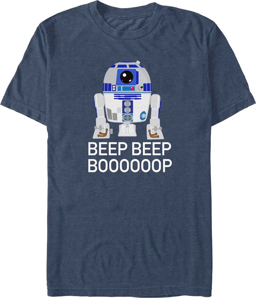 Beep Beep Boop R2-D2 Star Wars T-Shirt
