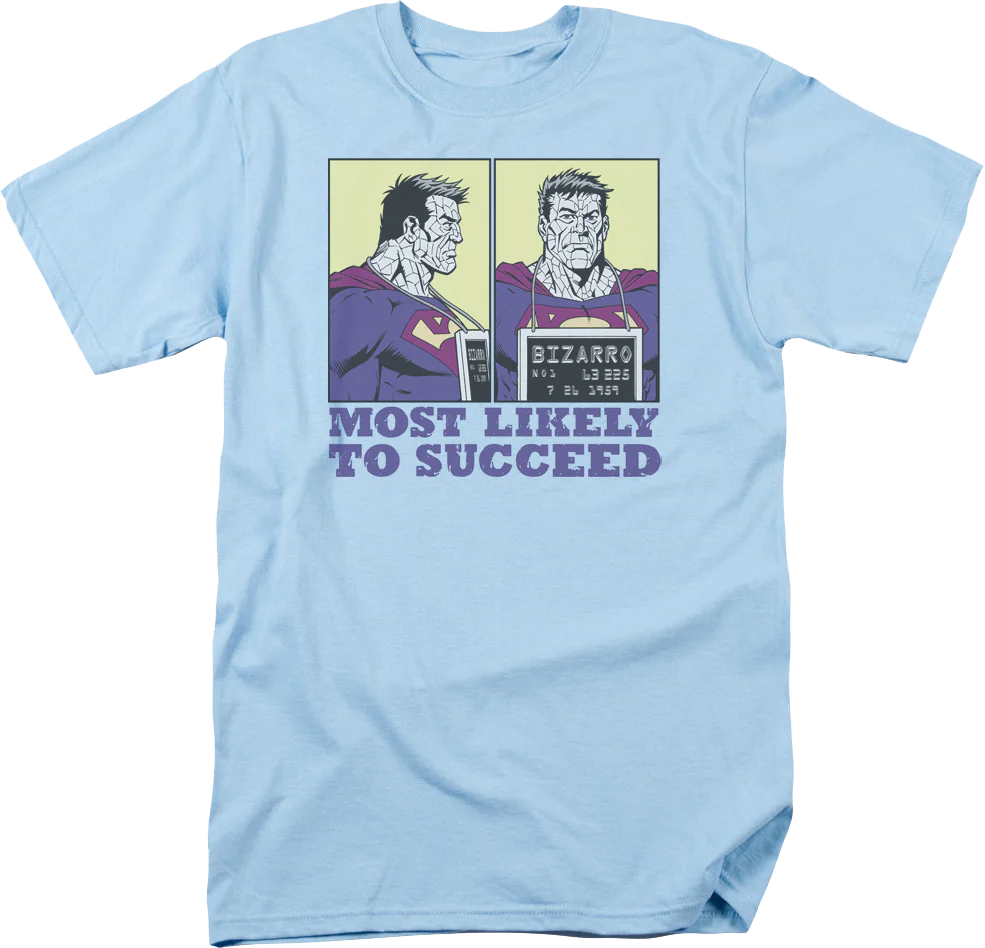 Bizarro Most Likely To Succeed DC Comics T-Shirt