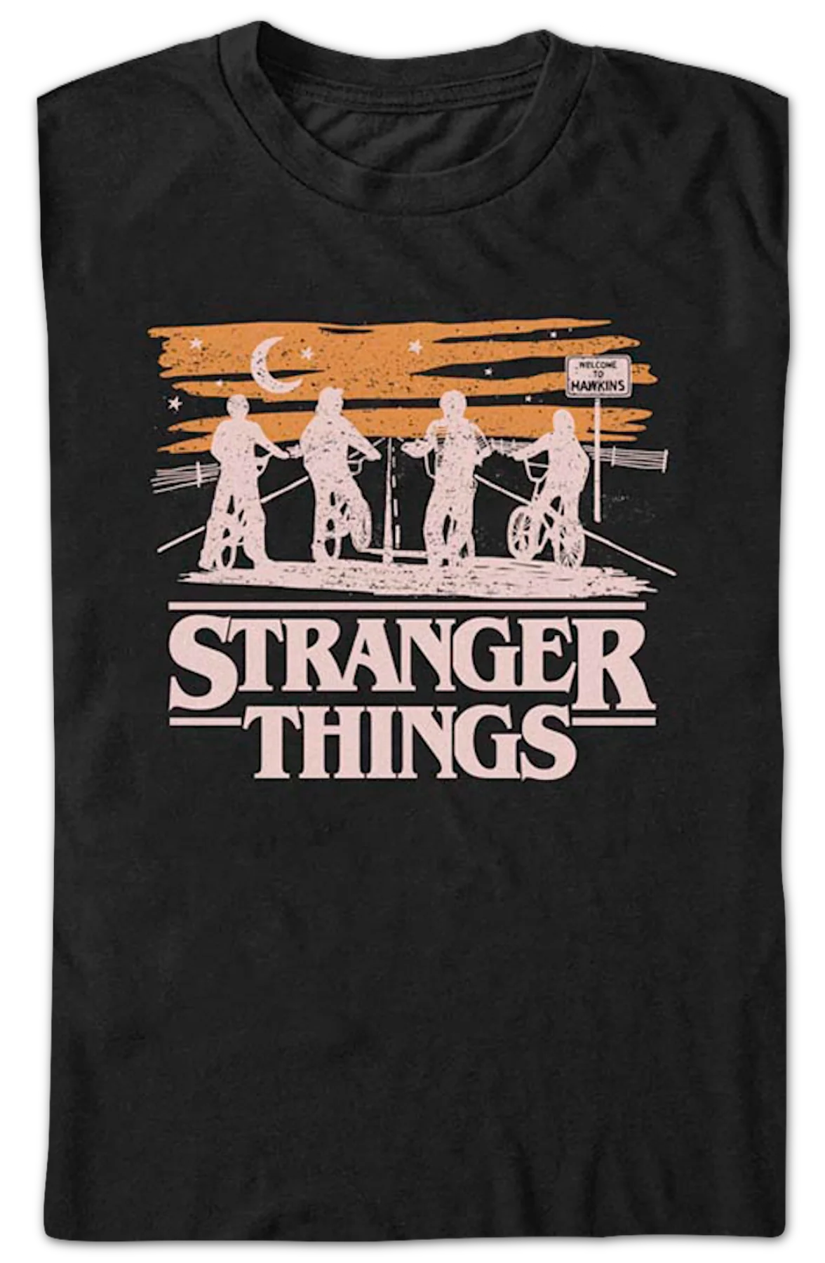 Black Silhouettes Stranger Things T-Shirt - Image 2
