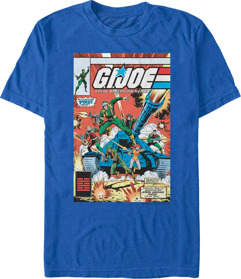 Blockbuster First Issue GI Joe T-Shirt