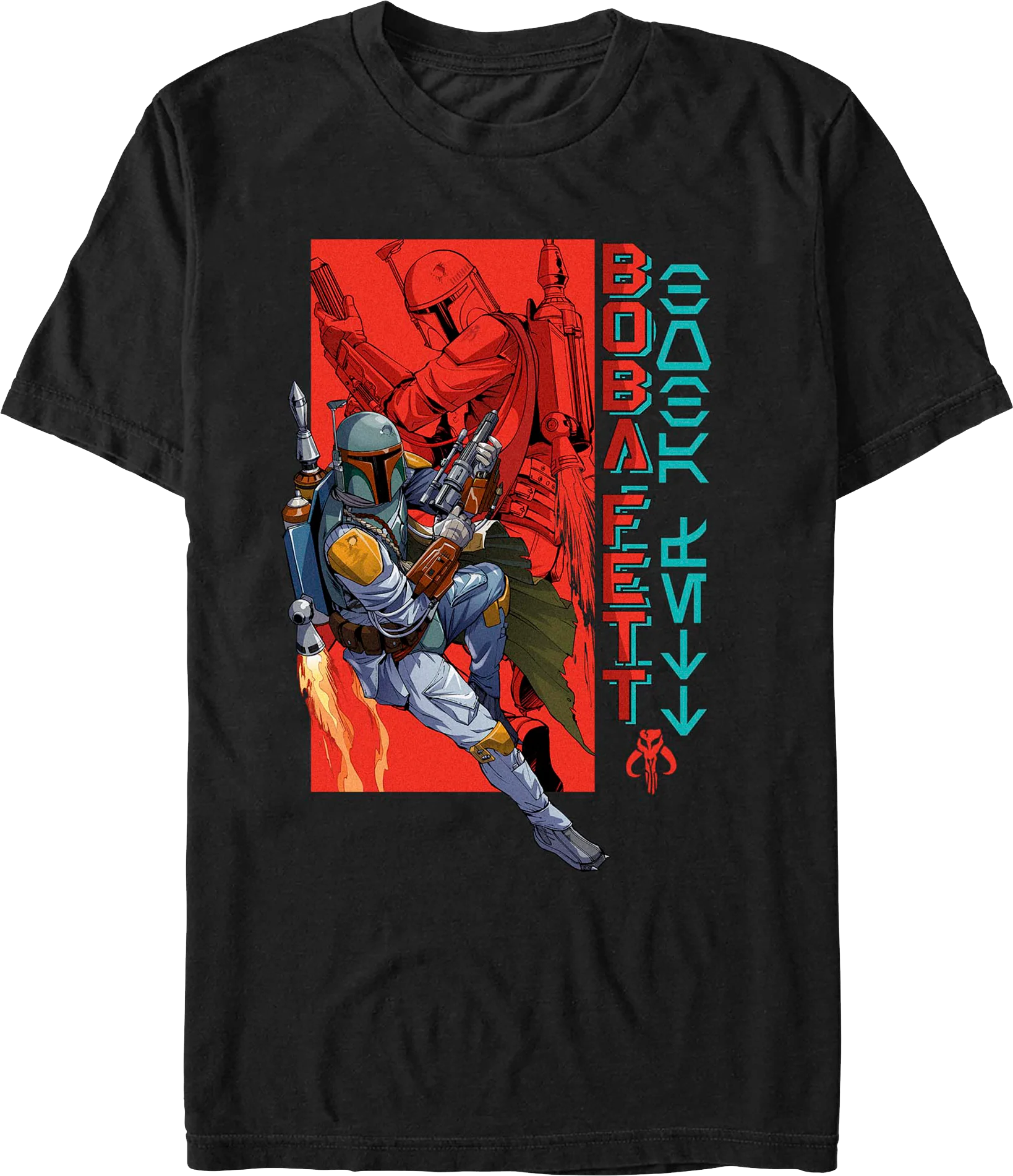 Boba Fett Collage Star Wars T-Shirt