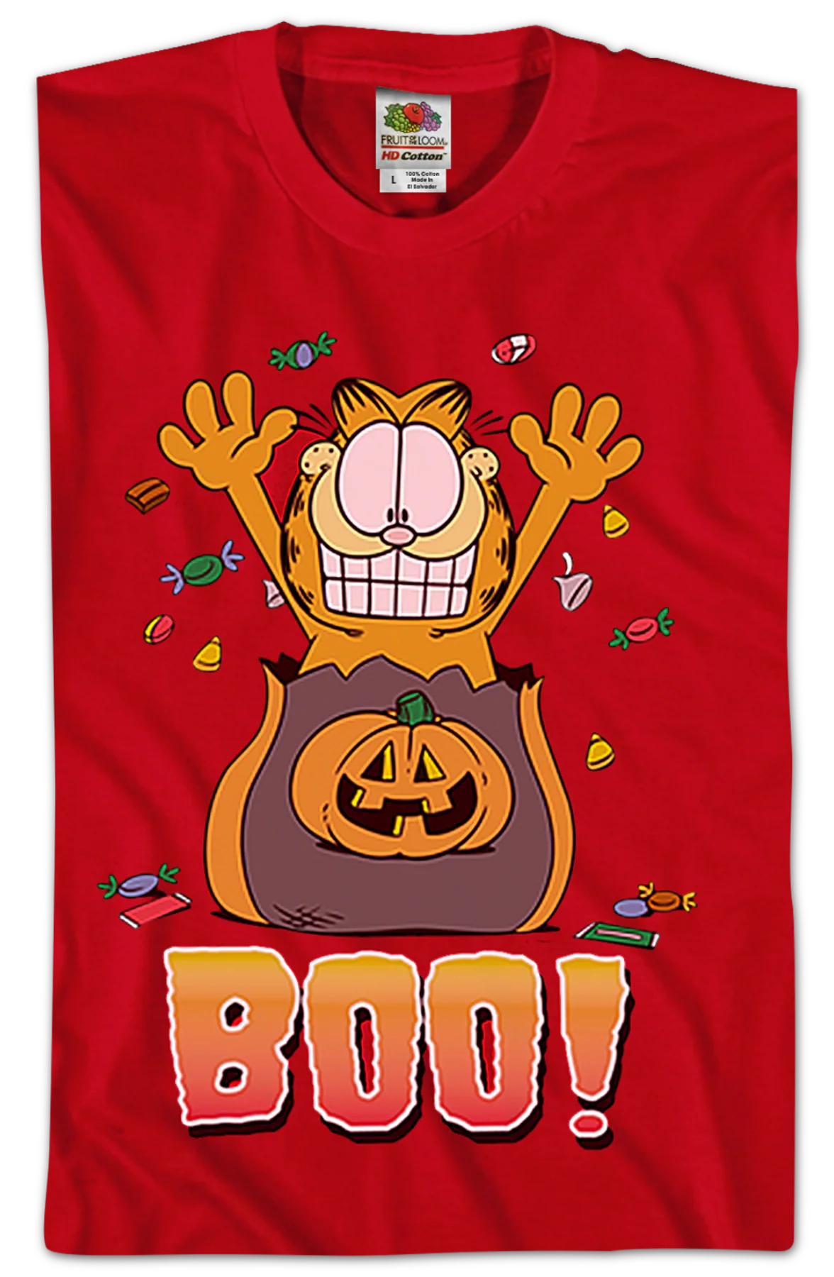 Boo Garfield T-Shirt - Image 2