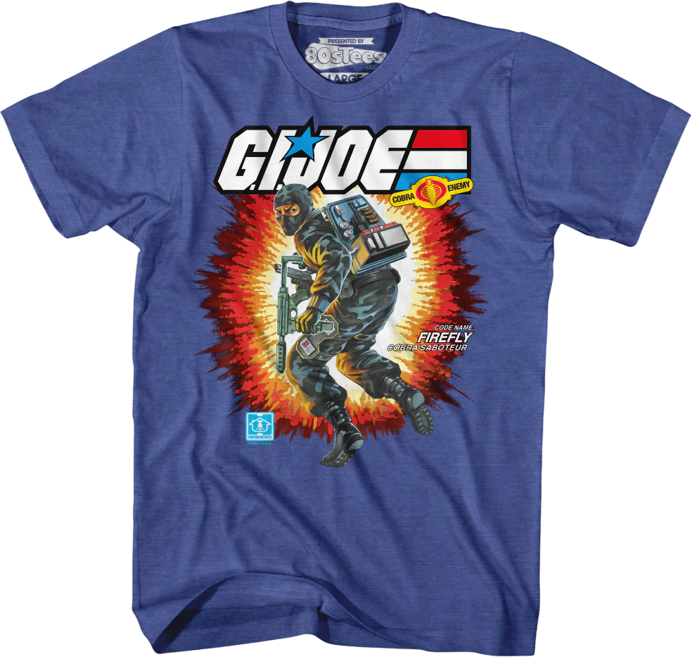 Box Art Firefly GI Joe T-Shirt - Image 6