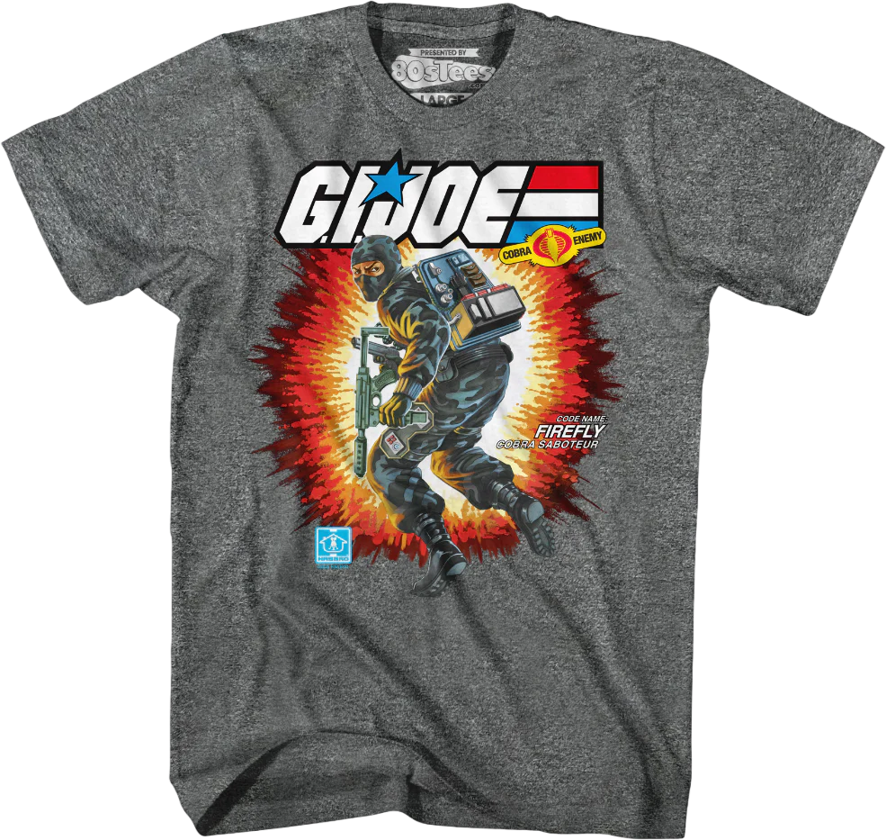 Box Art Firefly GI Joe T-Shirt - Image 7