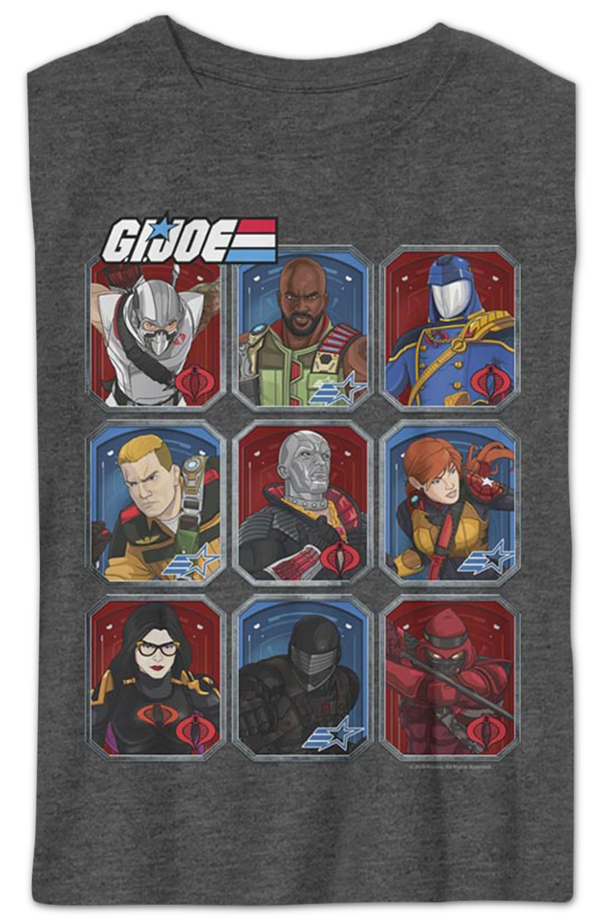 Boys Youth Cobra And Joes Collage GI Joe Shirt - Image 2