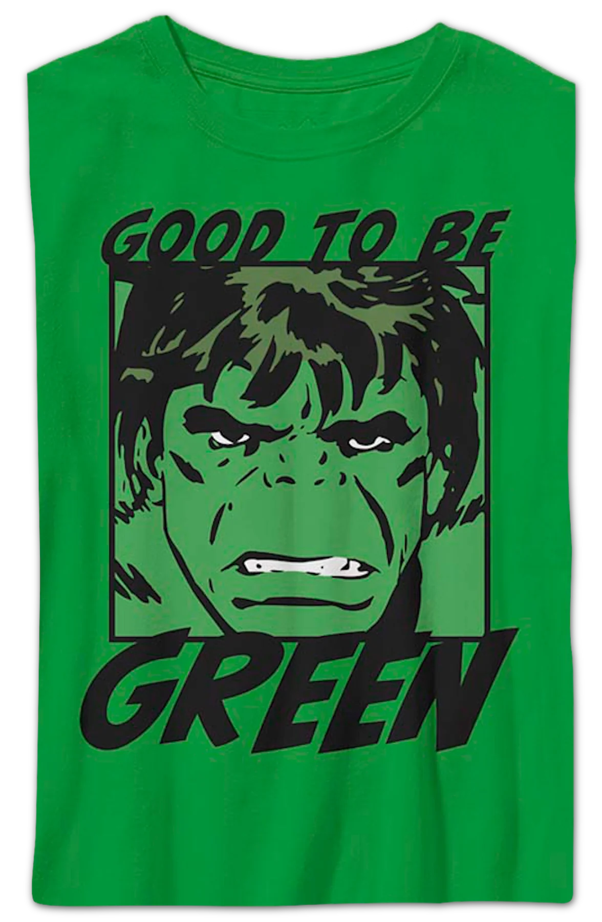 Boys Youth Good To Be Green Incredible Hulk Marvel Comics Shirt - Image 2